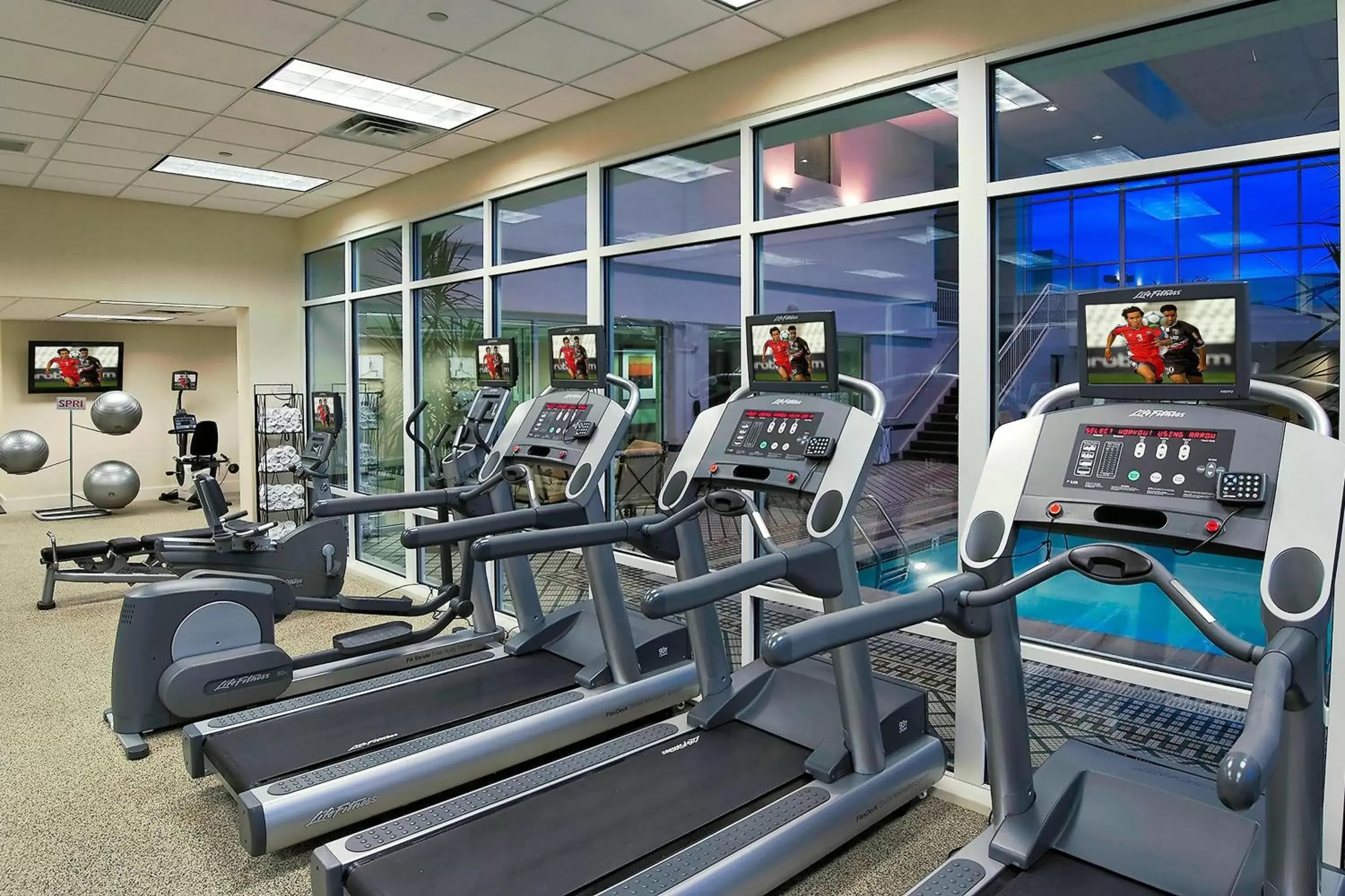 Fitness centre/facilities, Fitness Center/Facilities in Auburn Hills Marriott Pontiac