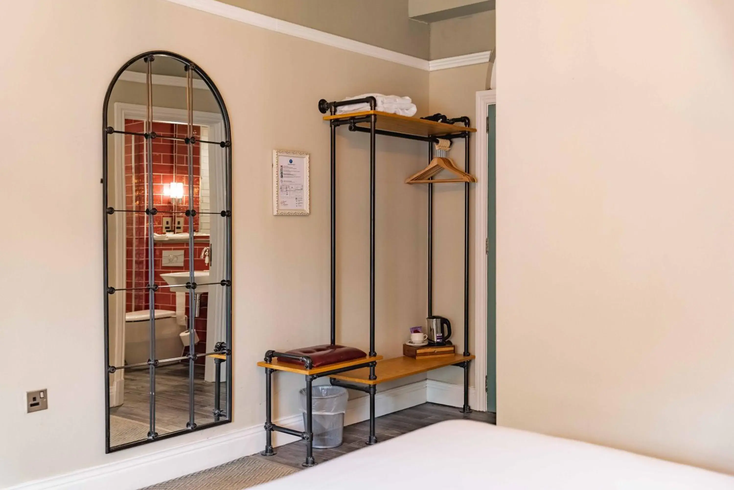 Bedroom in Hallgarth Manor House