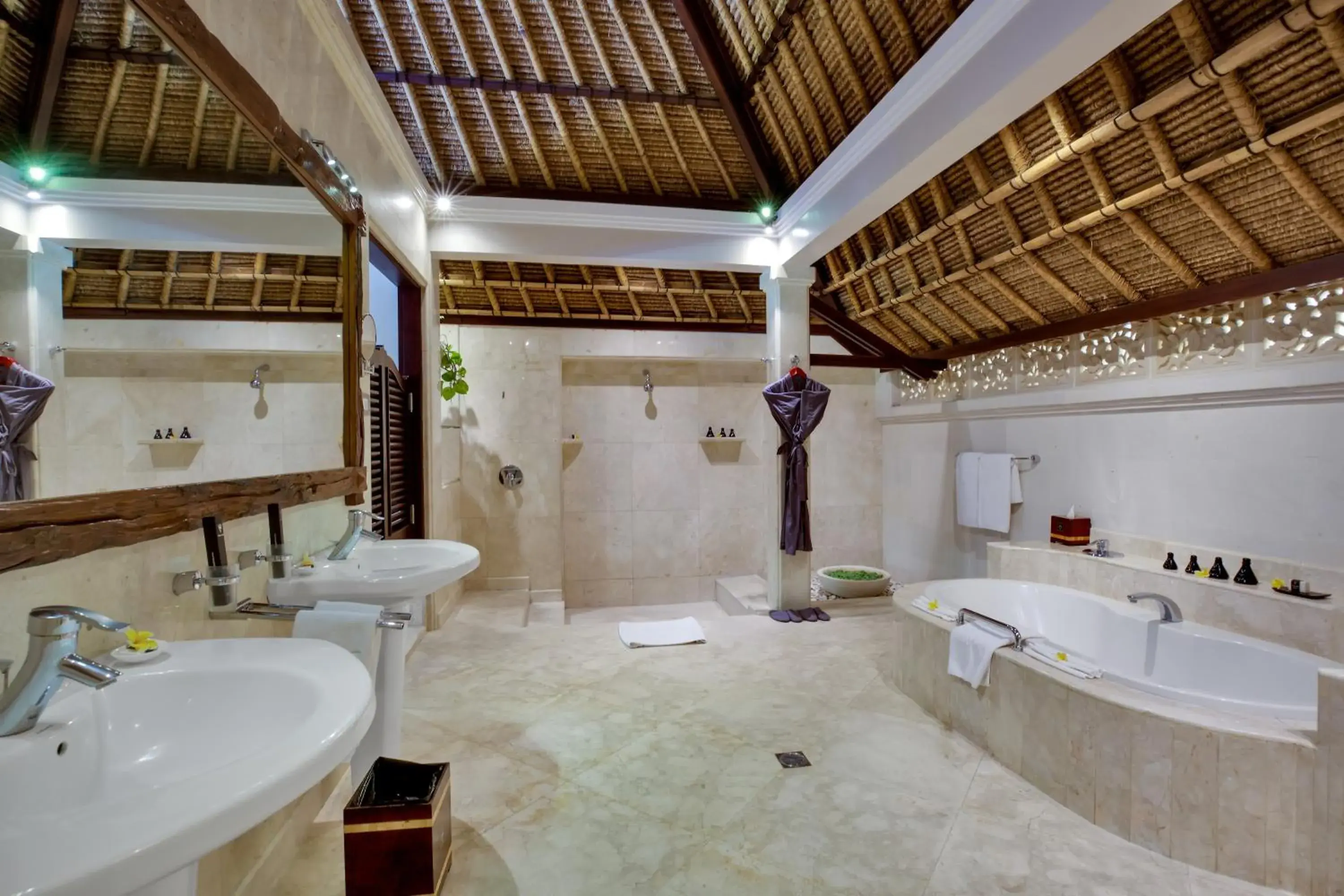 Bathroom in Viceroy Bali