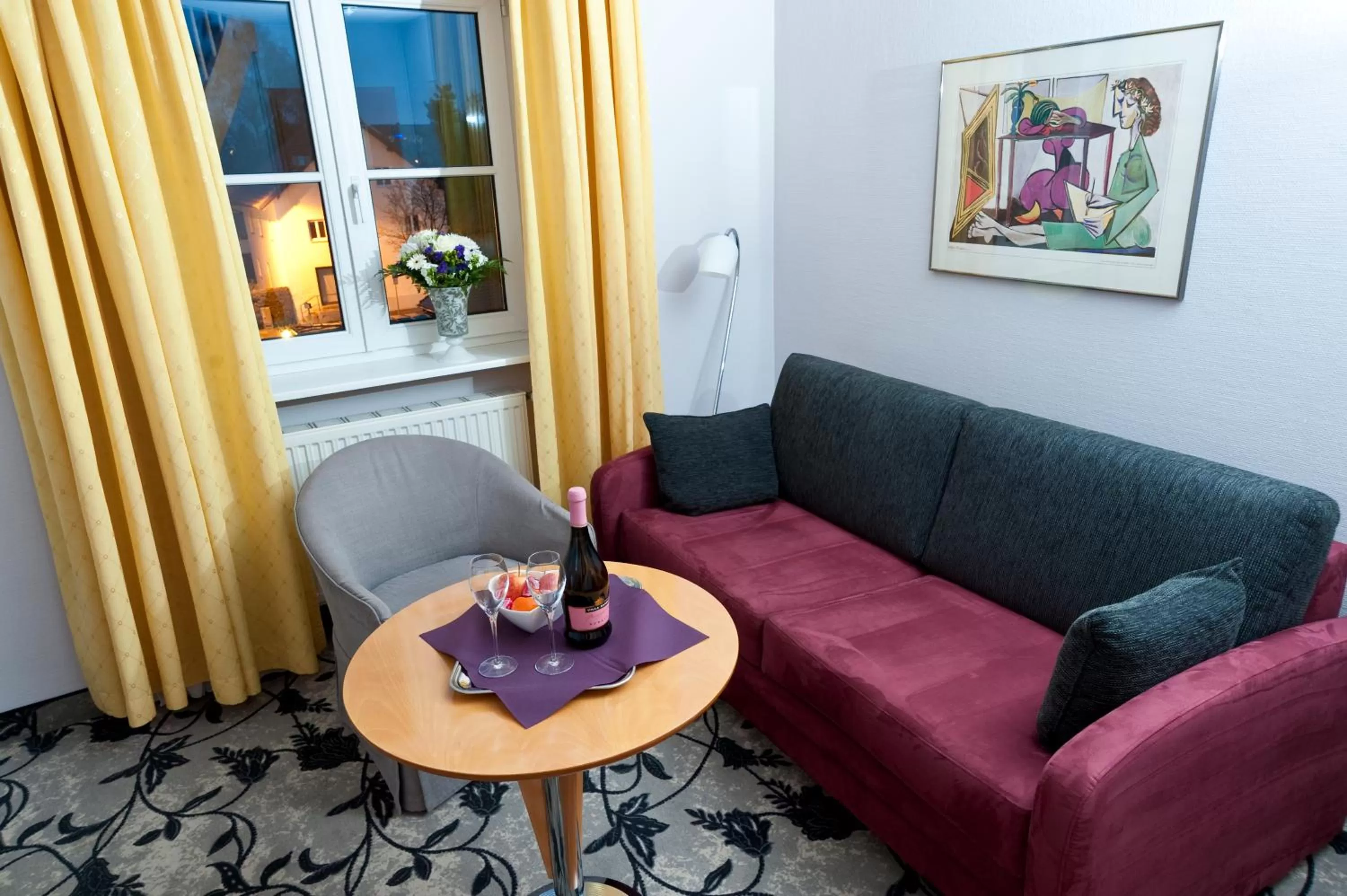 Living room in Hotel Lechnerhof Unterföhring