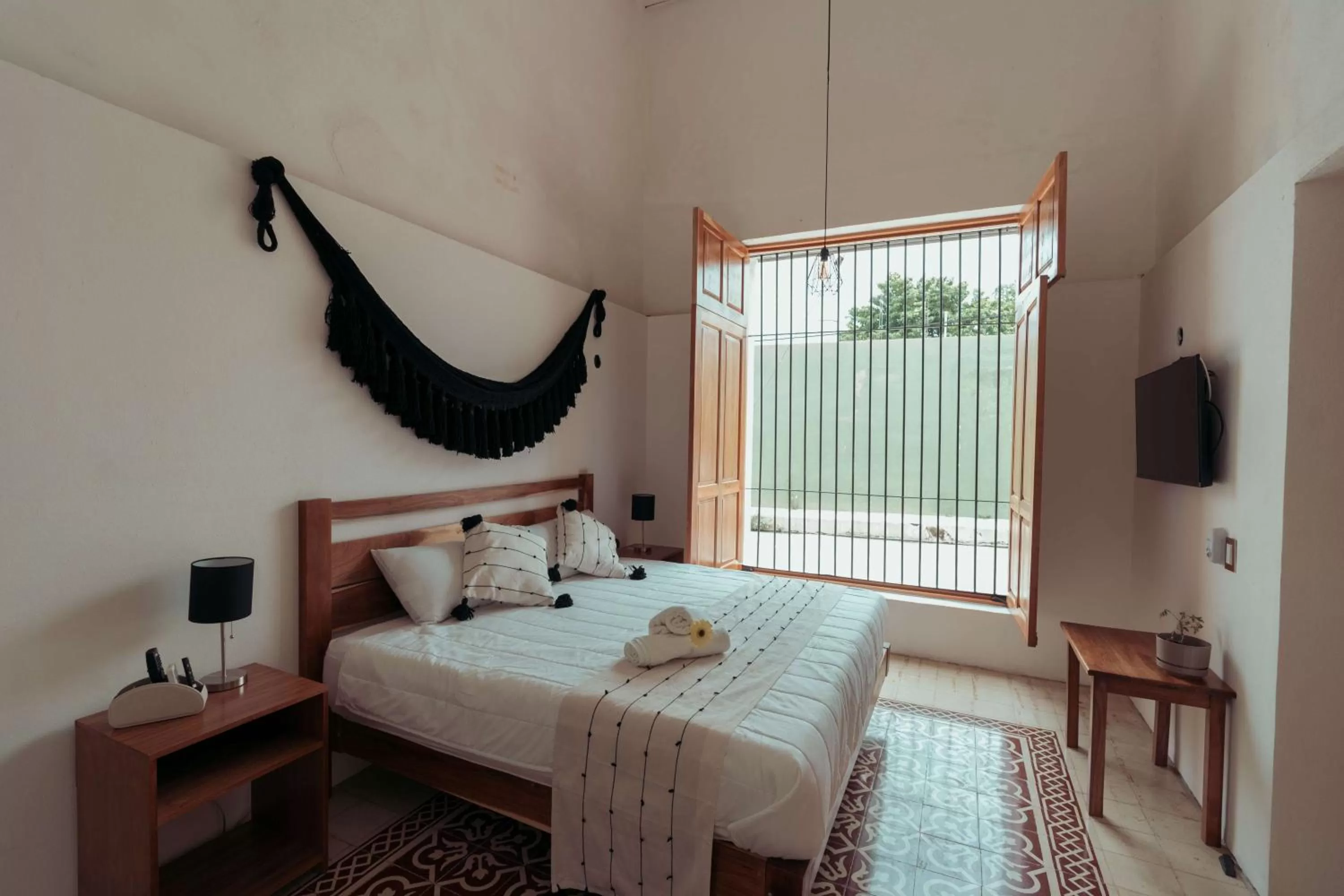 Bed in Hotel Casa Piedad