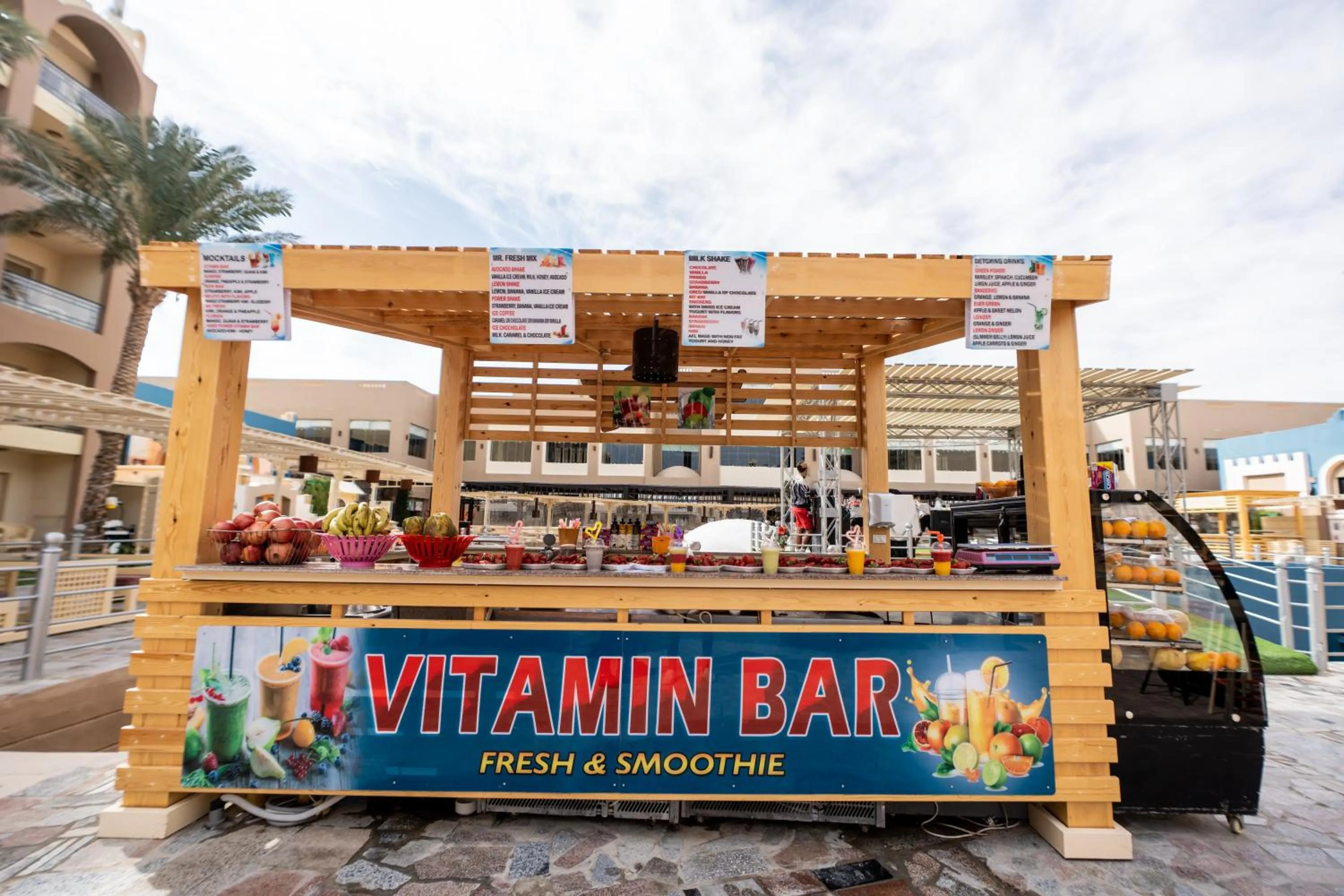 Drinks in El Karma Beach Resort & Aqua Park - Hurghada