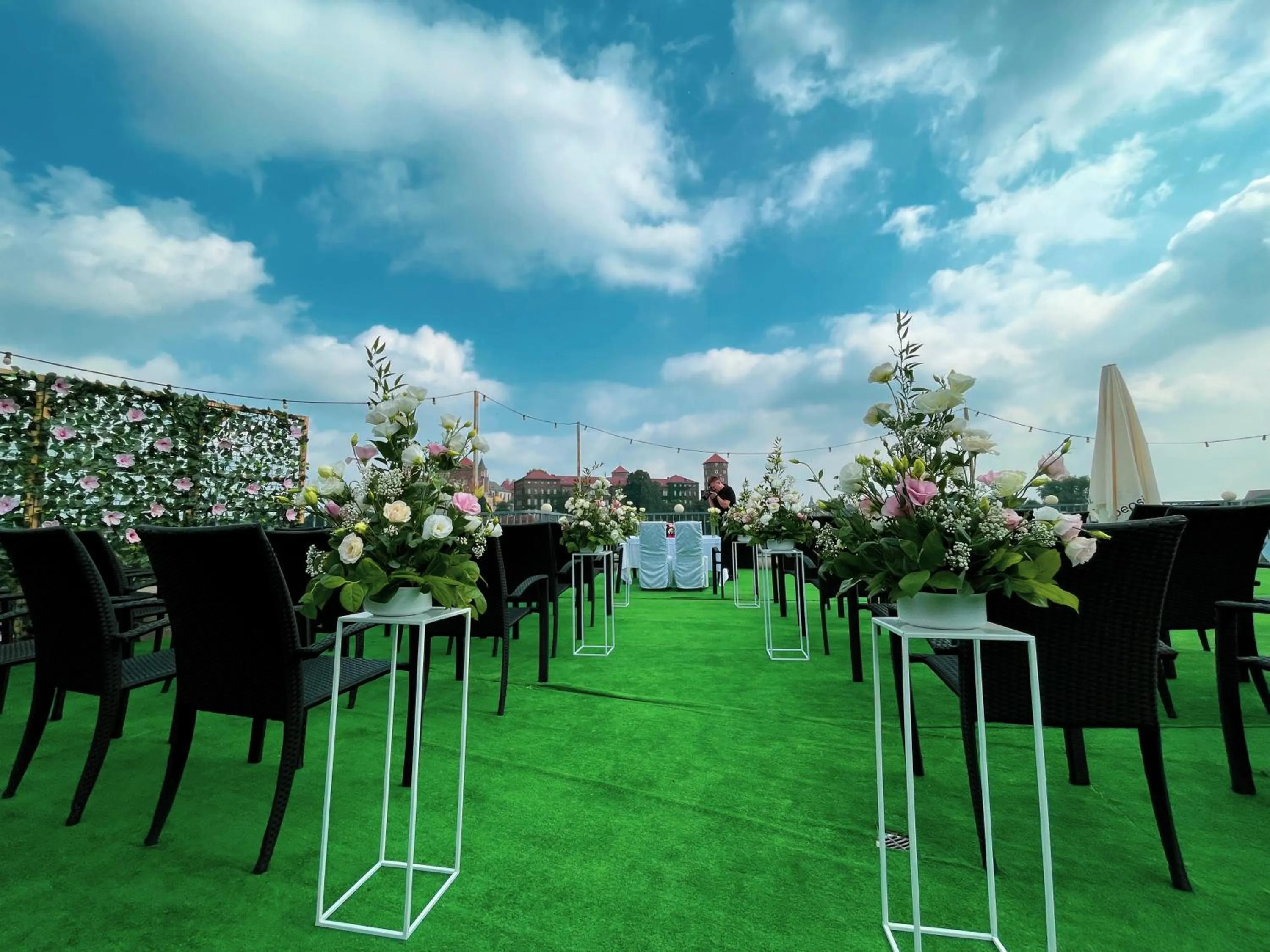 Garden in Hotel Poleski