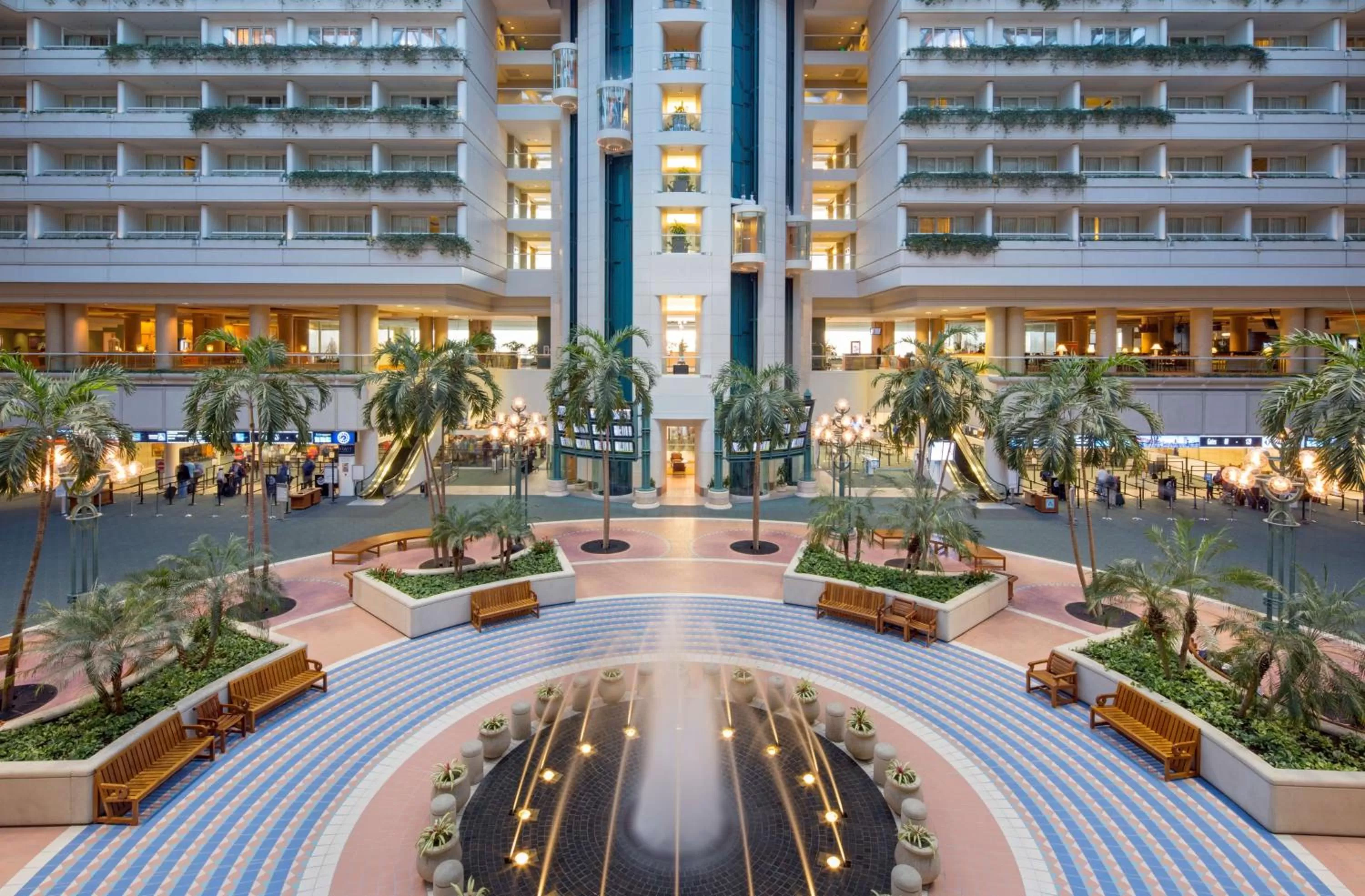 Property building in Hyatt Regency Orlando International Airport Hotel