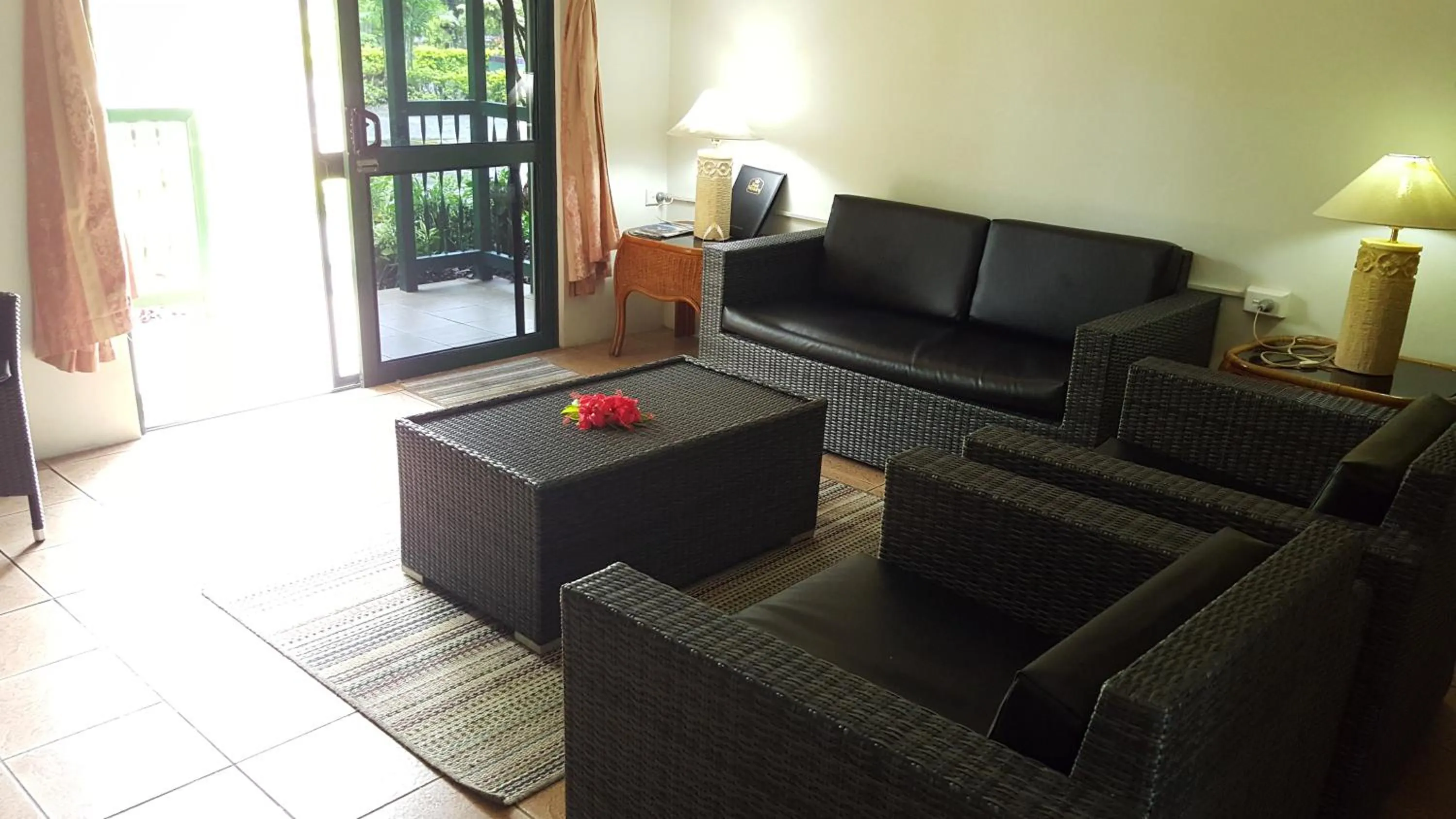 Seating area in Grand West Villas
