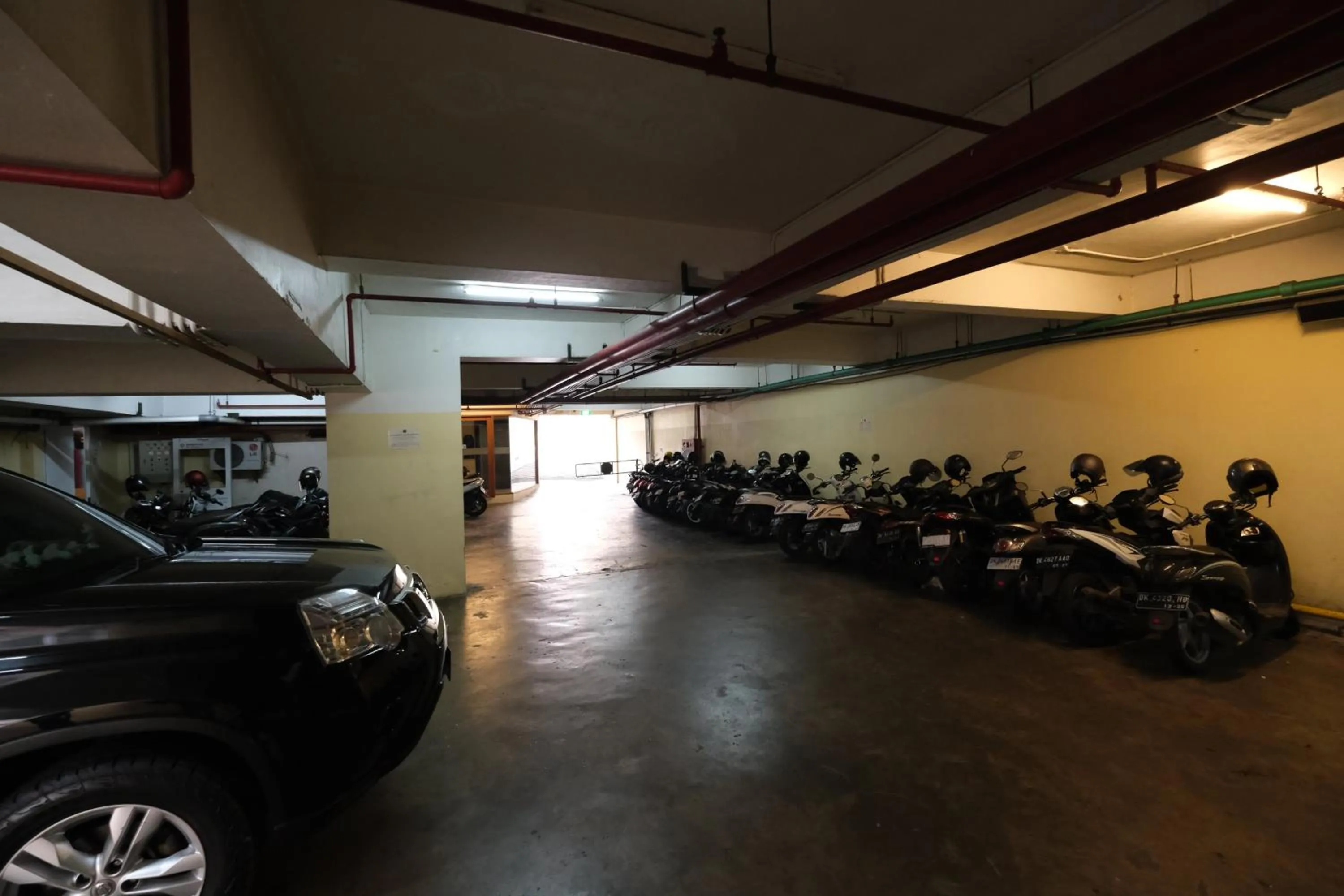 Parking in Zia Hotel Kuta