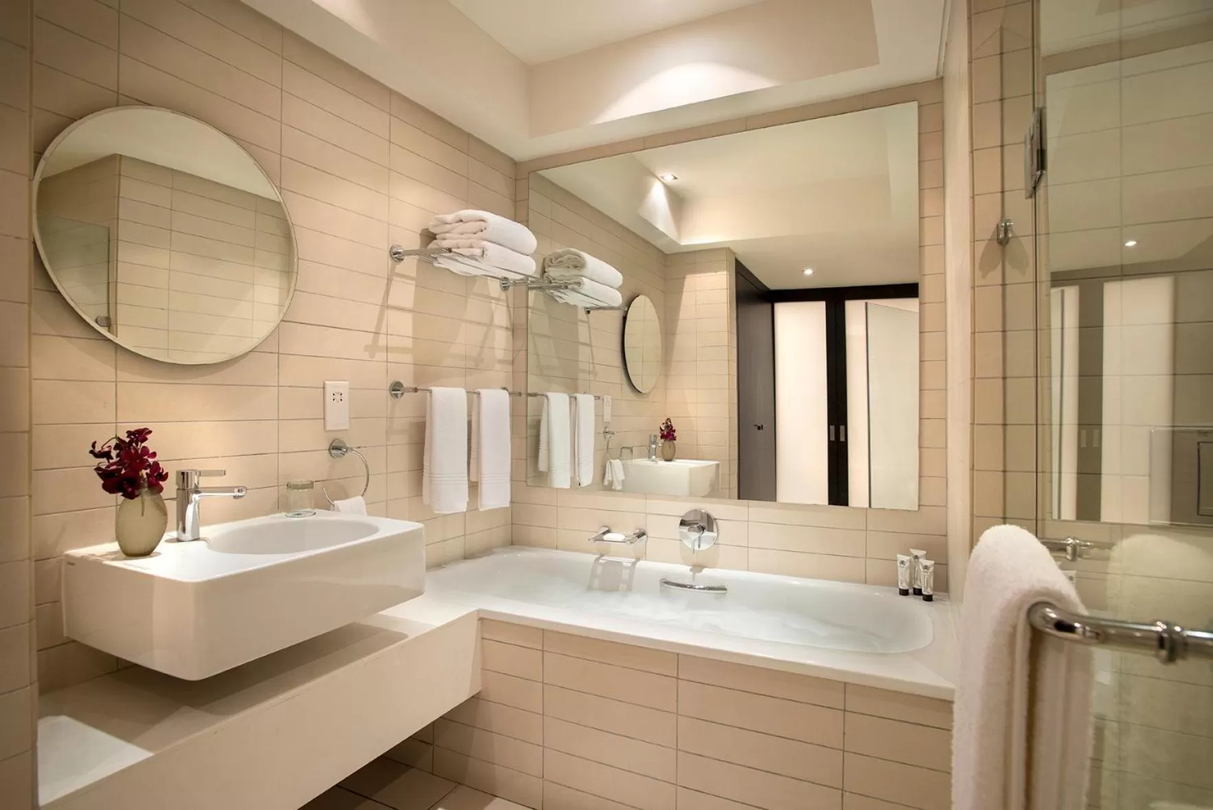 Shower in Labadi Beach Hotel