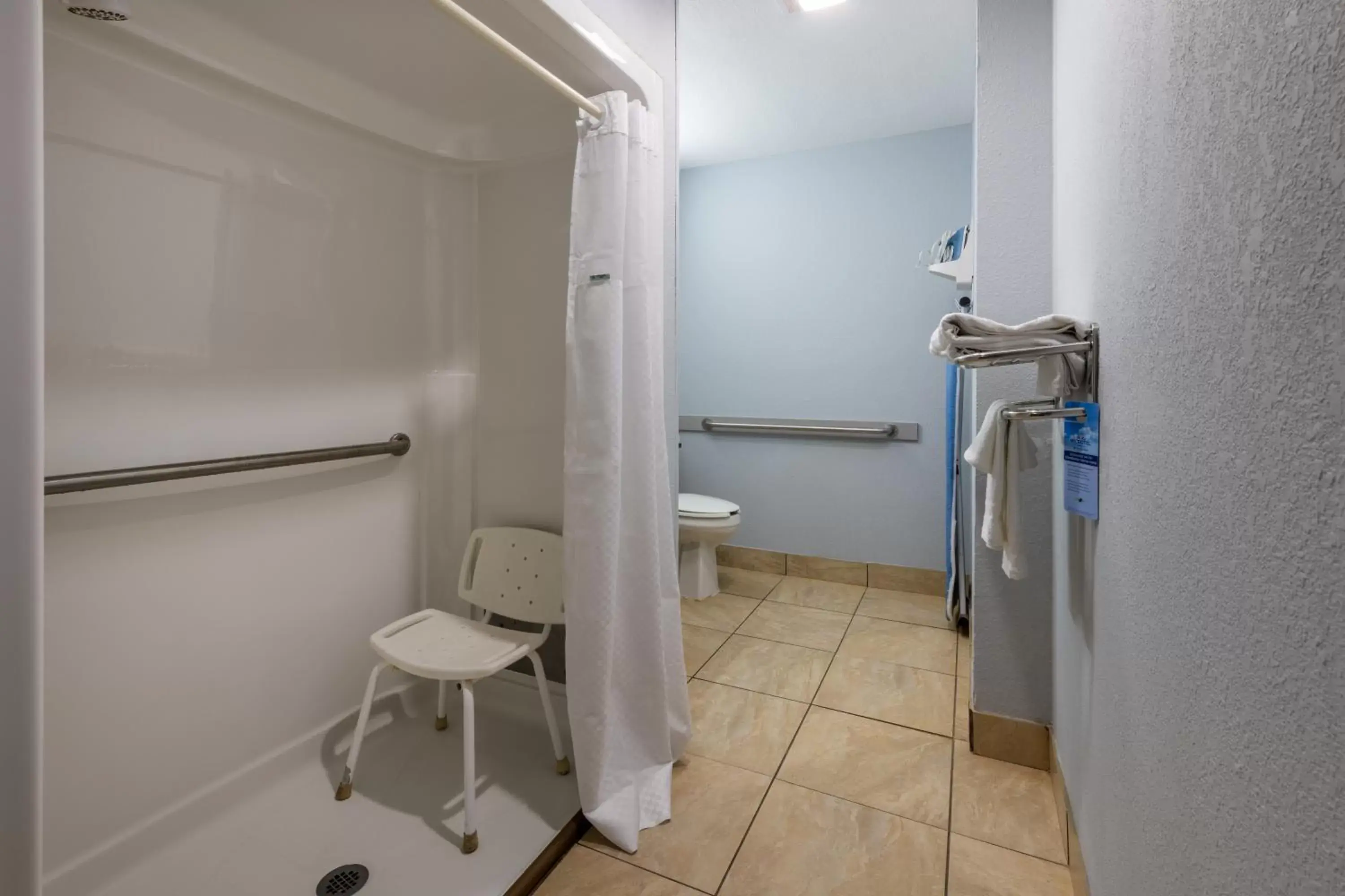 Shower, Bathroom in Microtel Inn by Wyndham Spartanburg Duncan