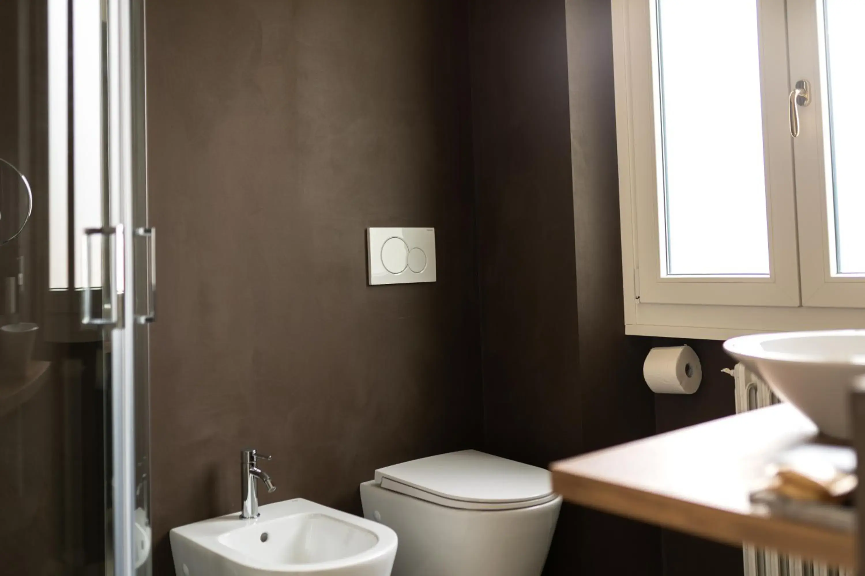 Toilet, Bathroom in Hotel Conca D'Oro ***S