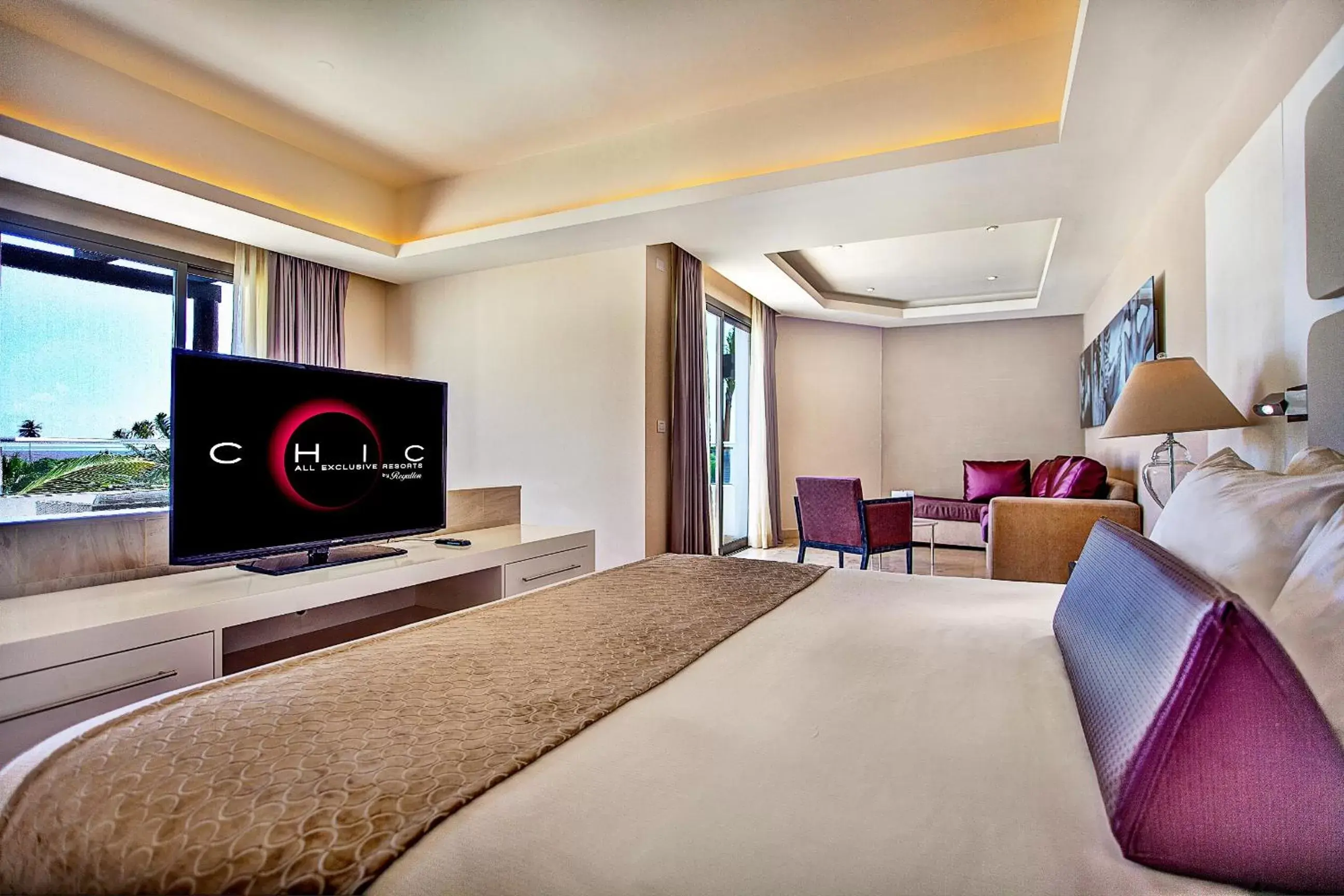 TV and multimedia, Room Photo in Royalton CHIC Punta Cana, An Autograph Collection All-Inclusive Resort & Casino, Adults Only