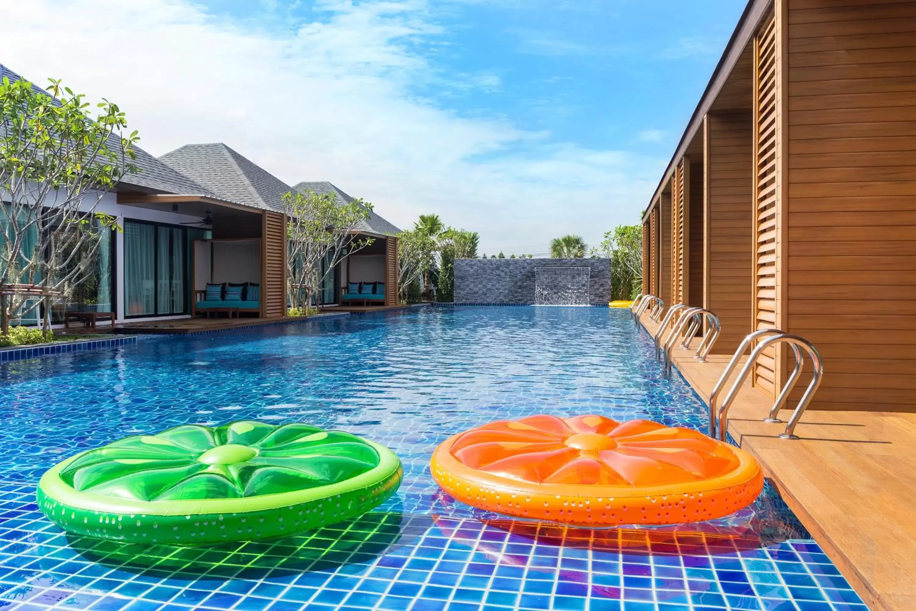 Decorative detail, Swimming Pool in Vann Hua Hin Resort