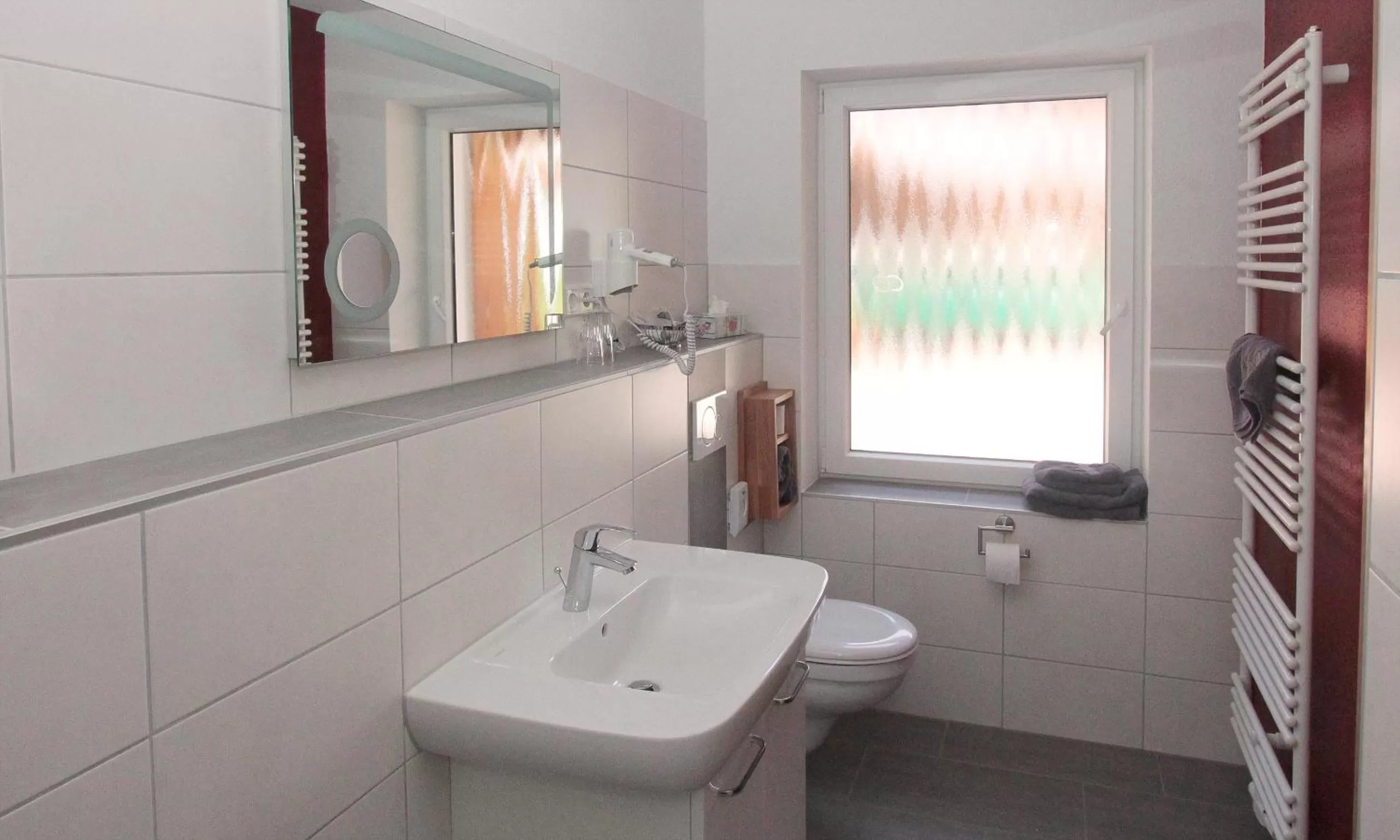 Bathroom in Gasthof Lafrenz