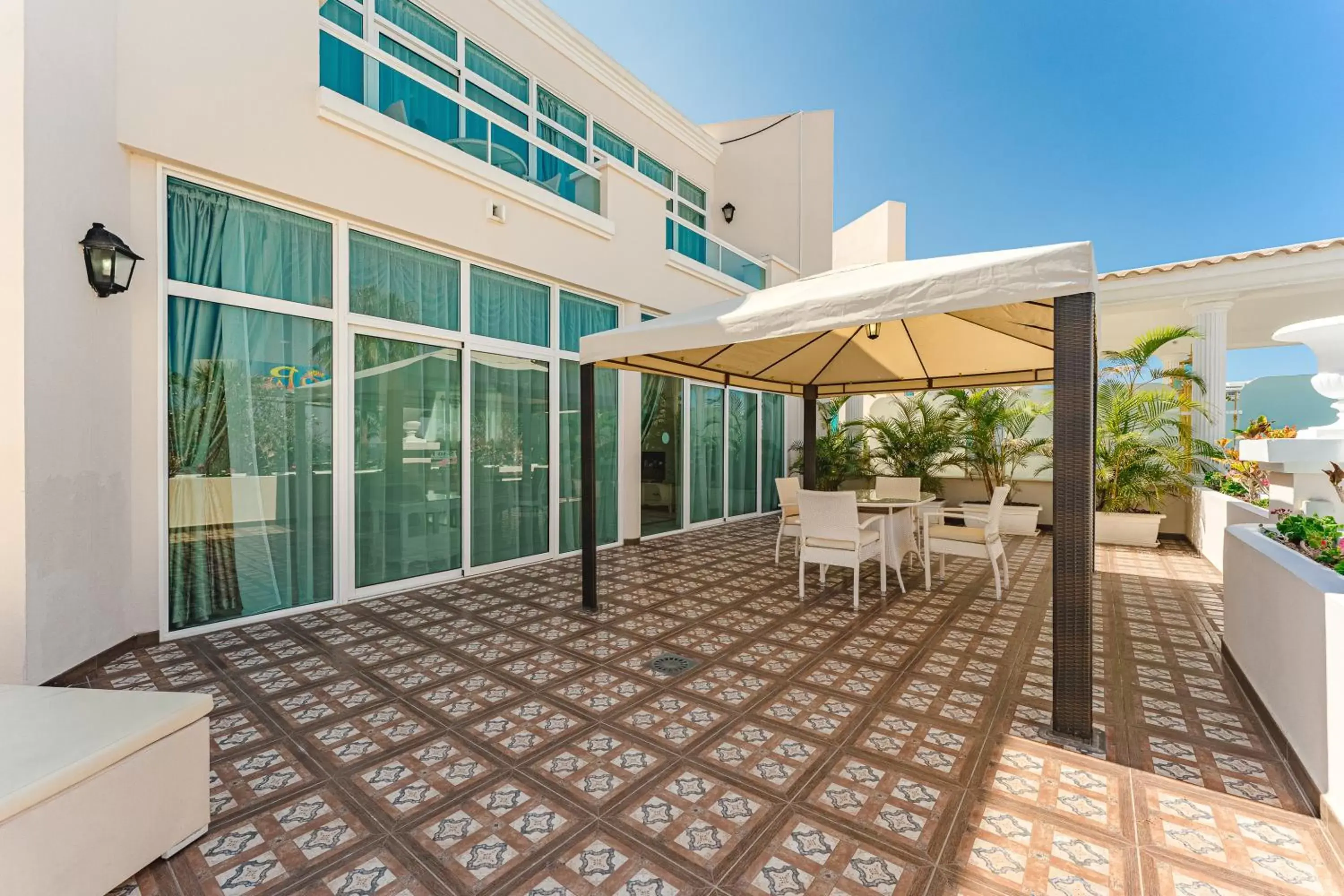 Balcony/Terrace in Flamingo Suites Boutique Hotel