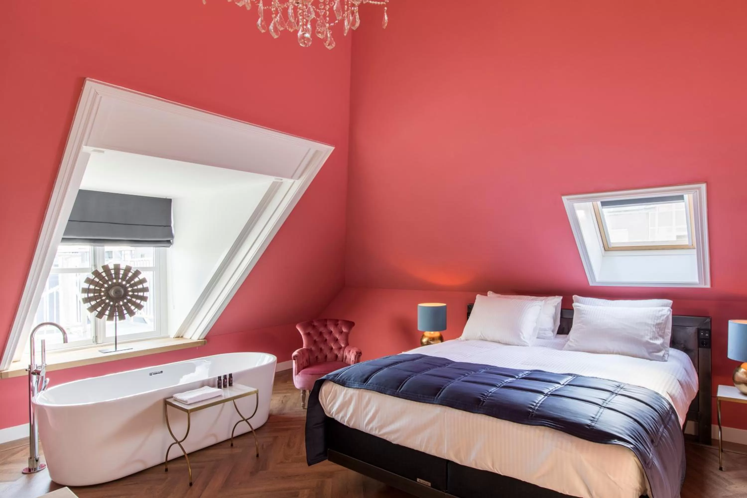 Bed in Boutiquehotel 't Gerecht