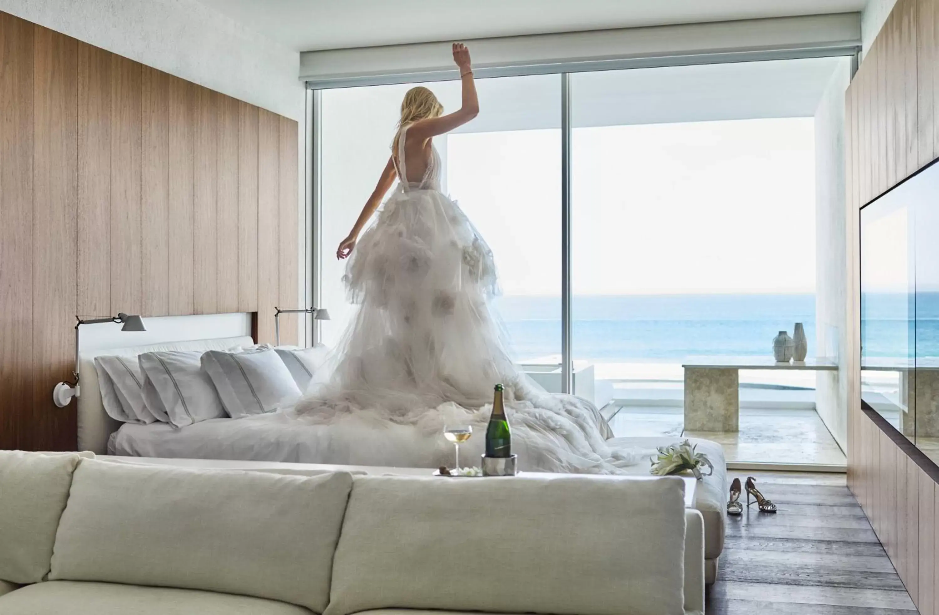 Bedroom in Viceroy Los Cabos