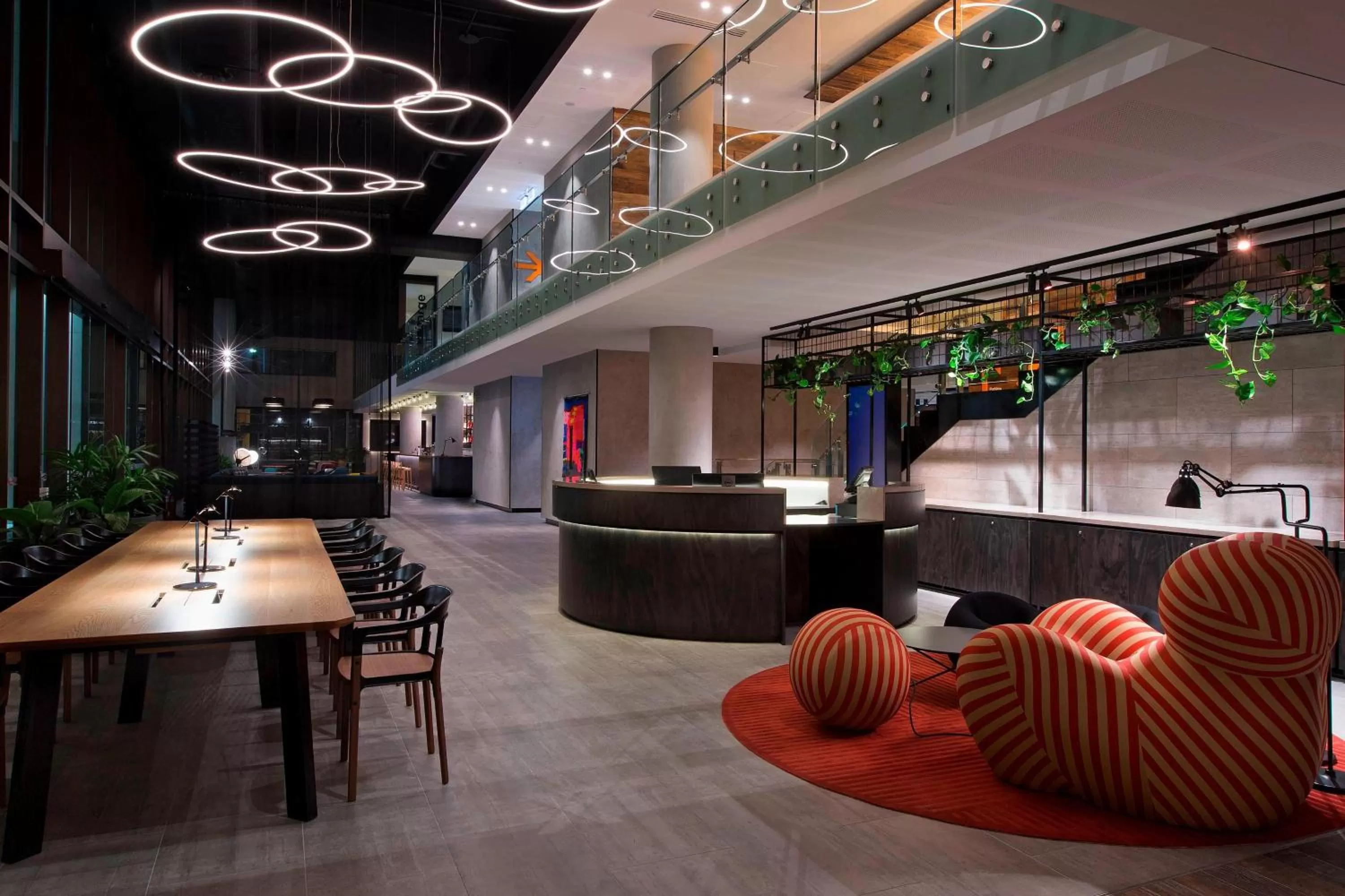 Lobby or reception in Aloft Perth