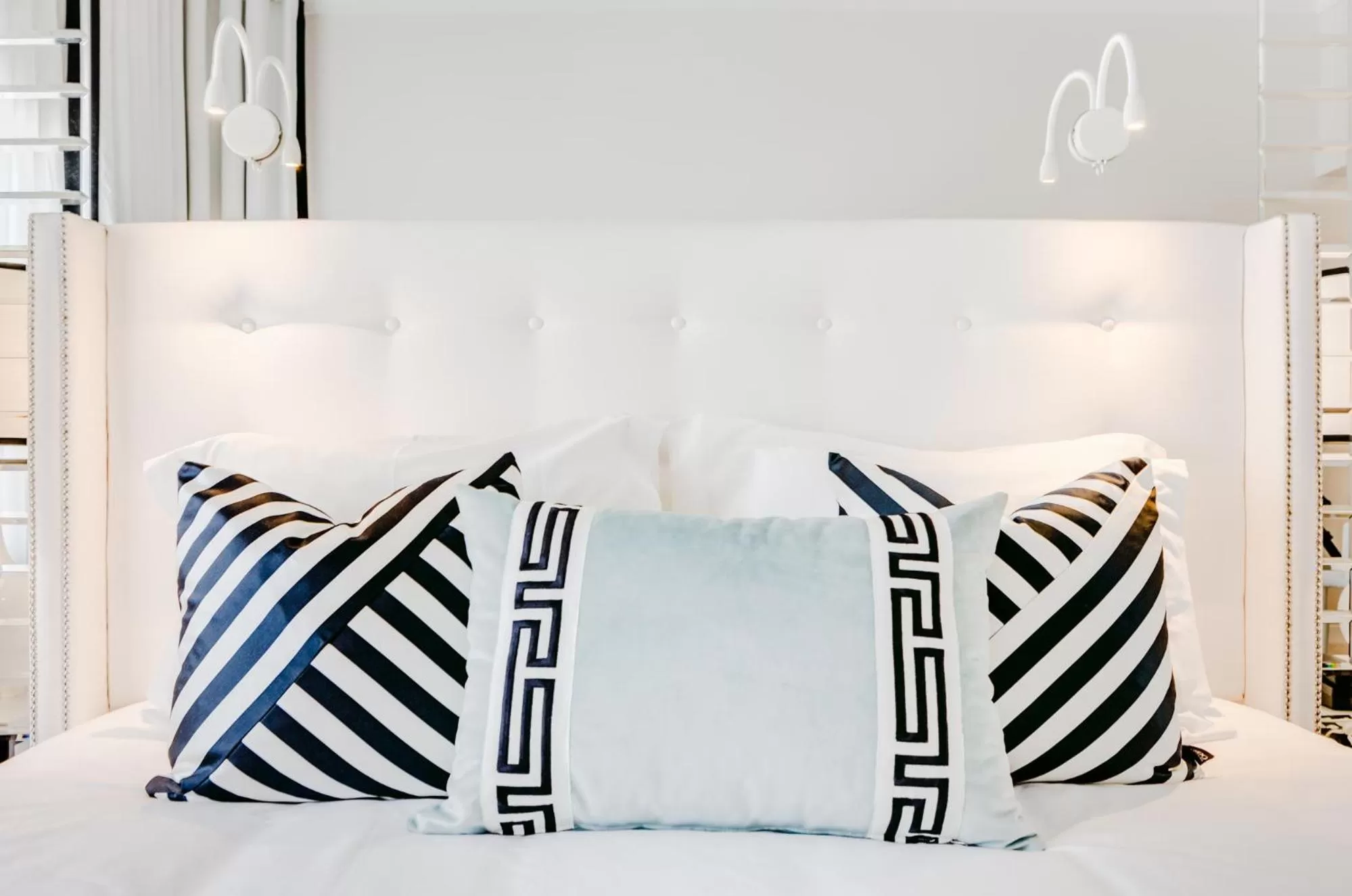 Decorative detail, Bed in Hotel Cristal Marinha