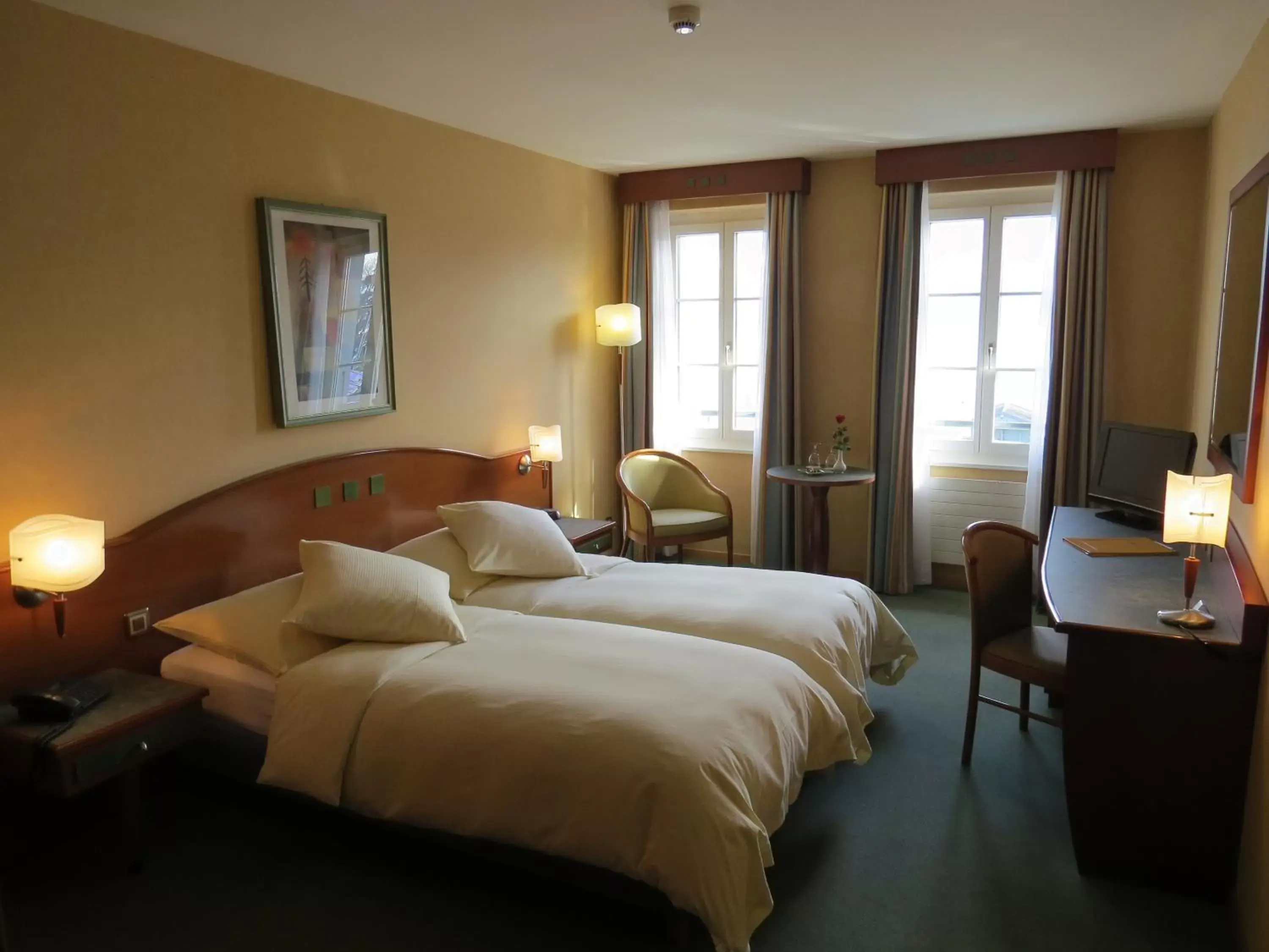 Bed in Hôtel du Port