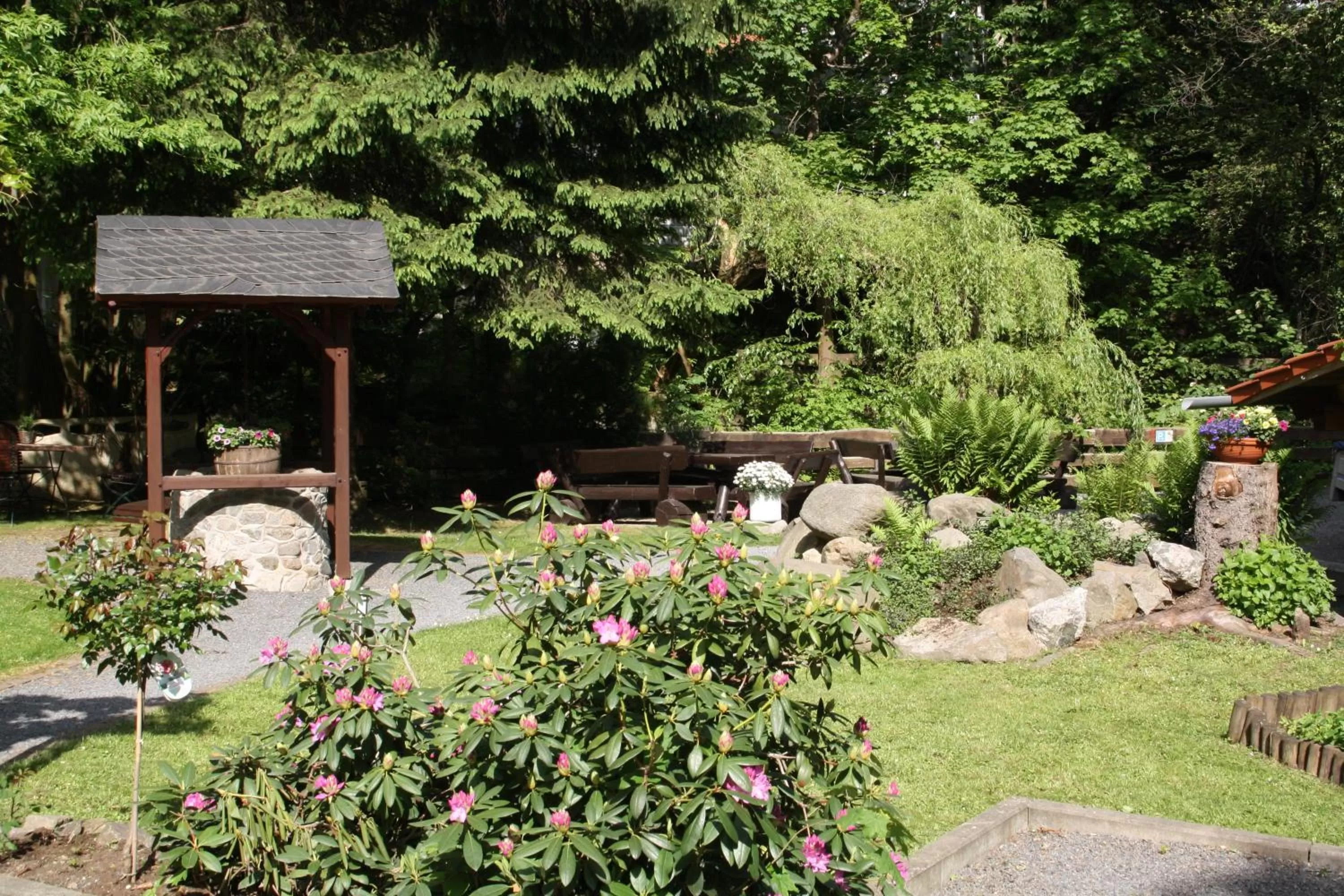 Garden in Hotel Tannenhof