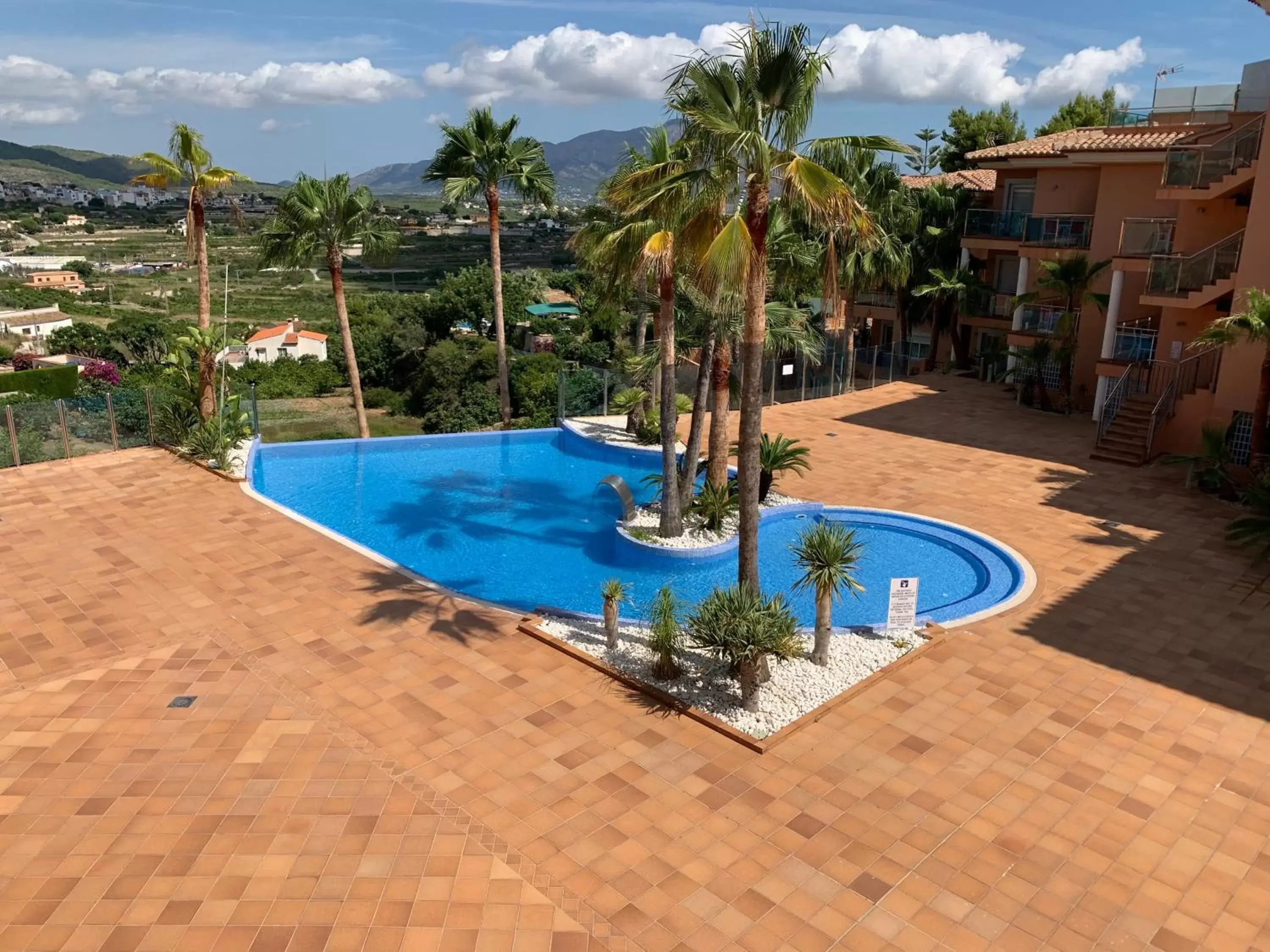 Swimming pool, Pool View in Apartamentos Flamingo Hills
