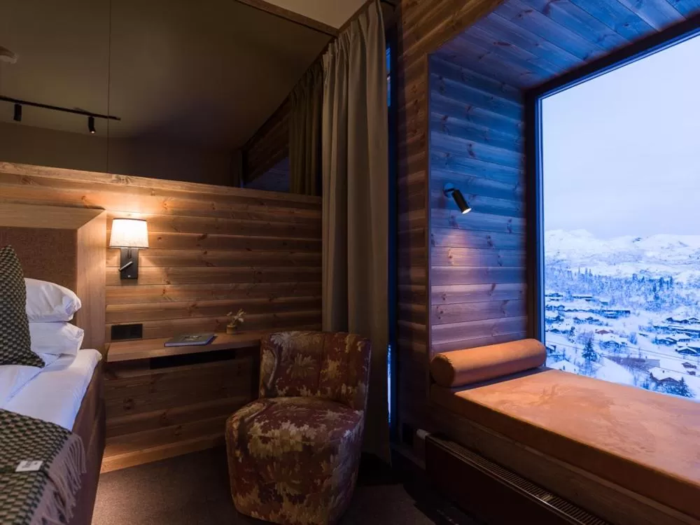 Bed in Skarsnuten Mountain Resort & SPA
