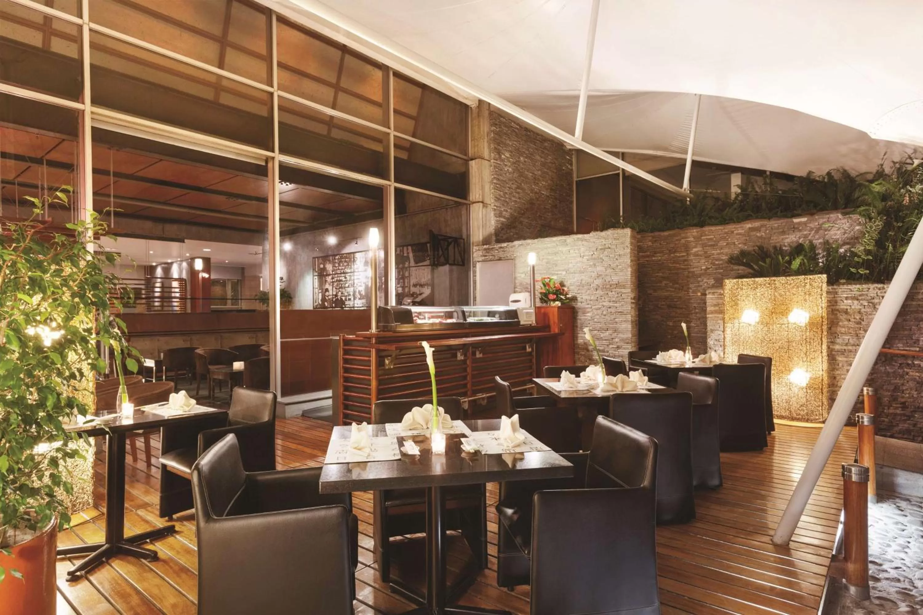 Pool view in Hilton Colon Quito Hotel