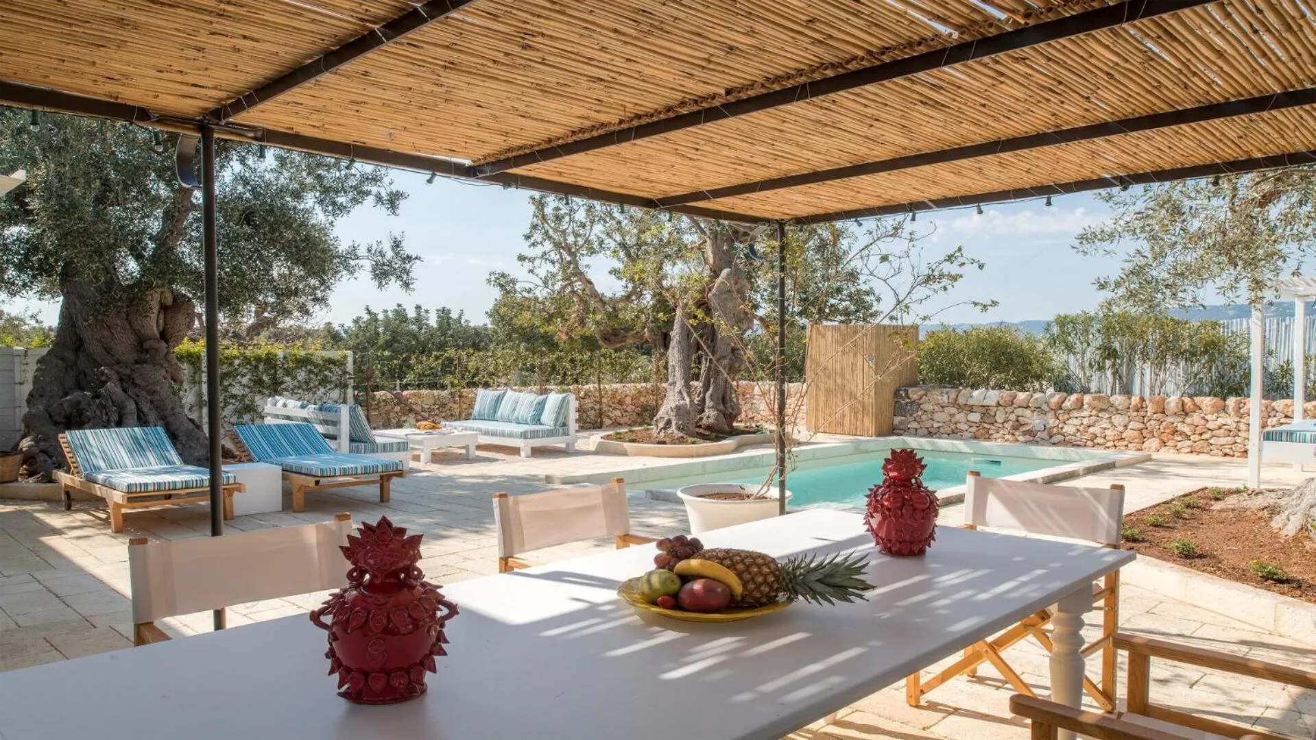 Patio in Masseria Torre Coccaro