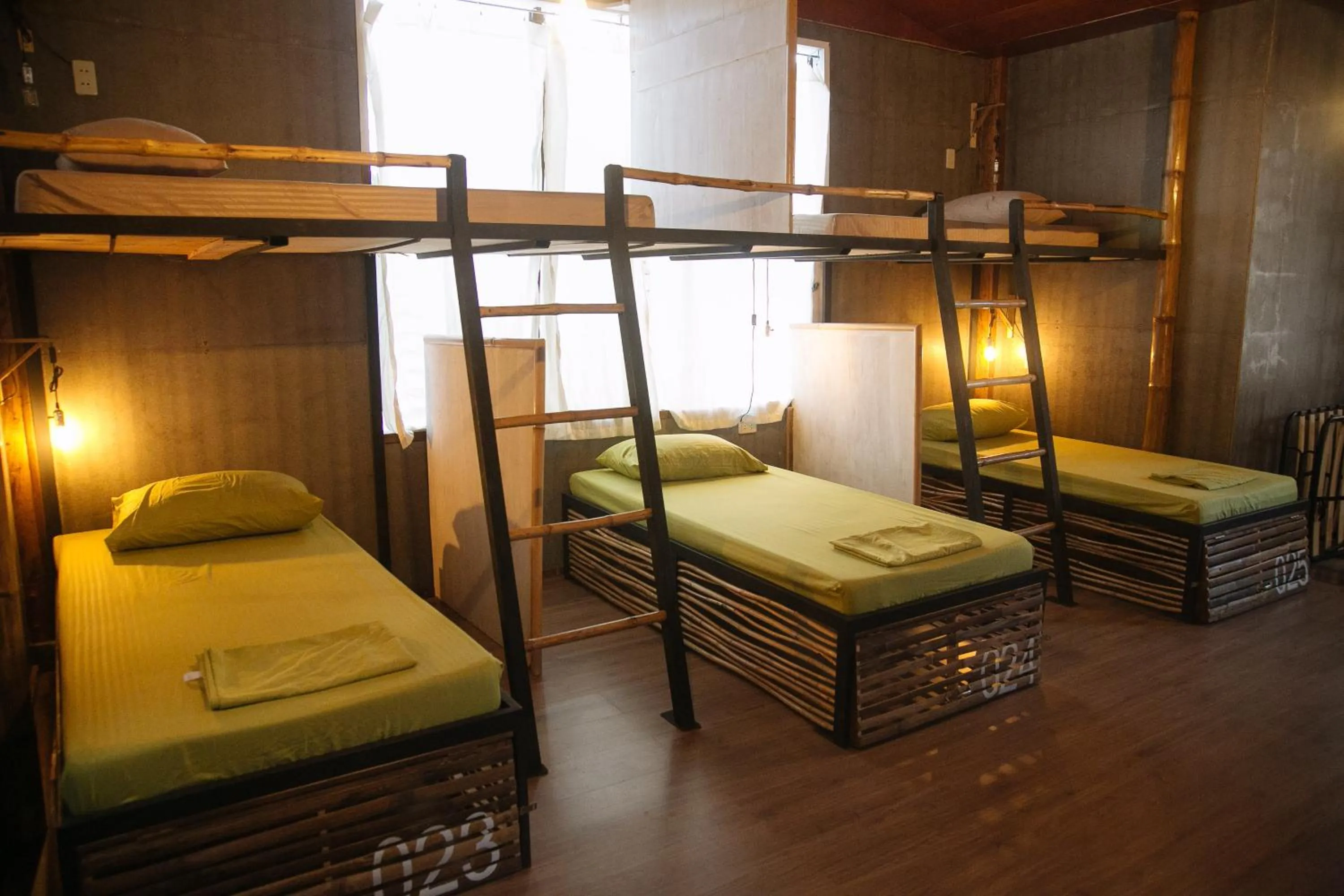 Bed in The Flying Fish Hostel