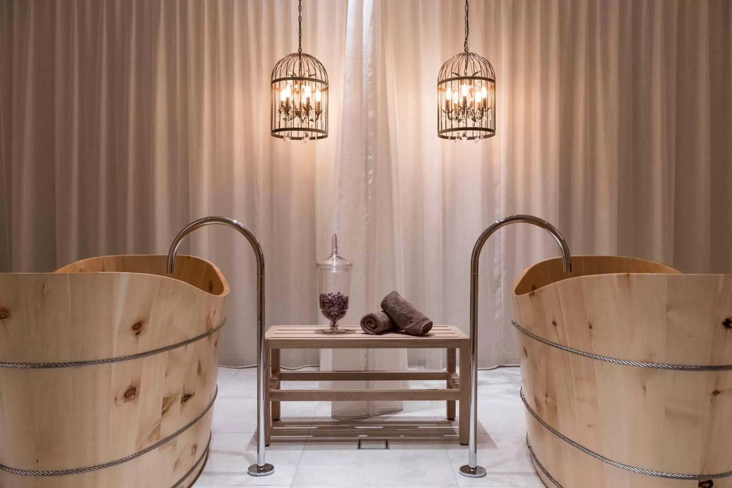 Hot Tub in Hotel Rosengarten (Schenna Resort)