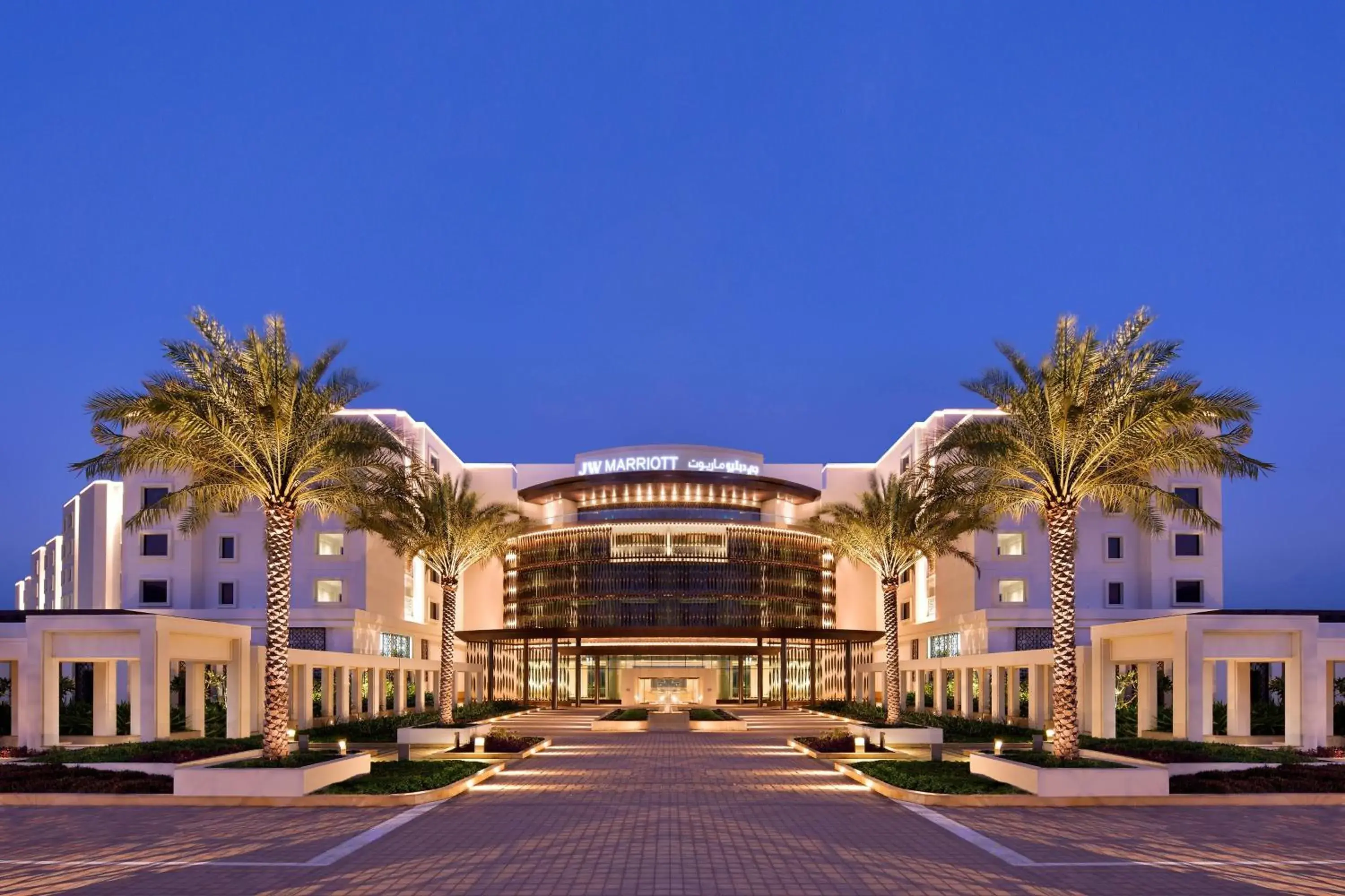 Property Building in JW Marriott Hotel Muscat
