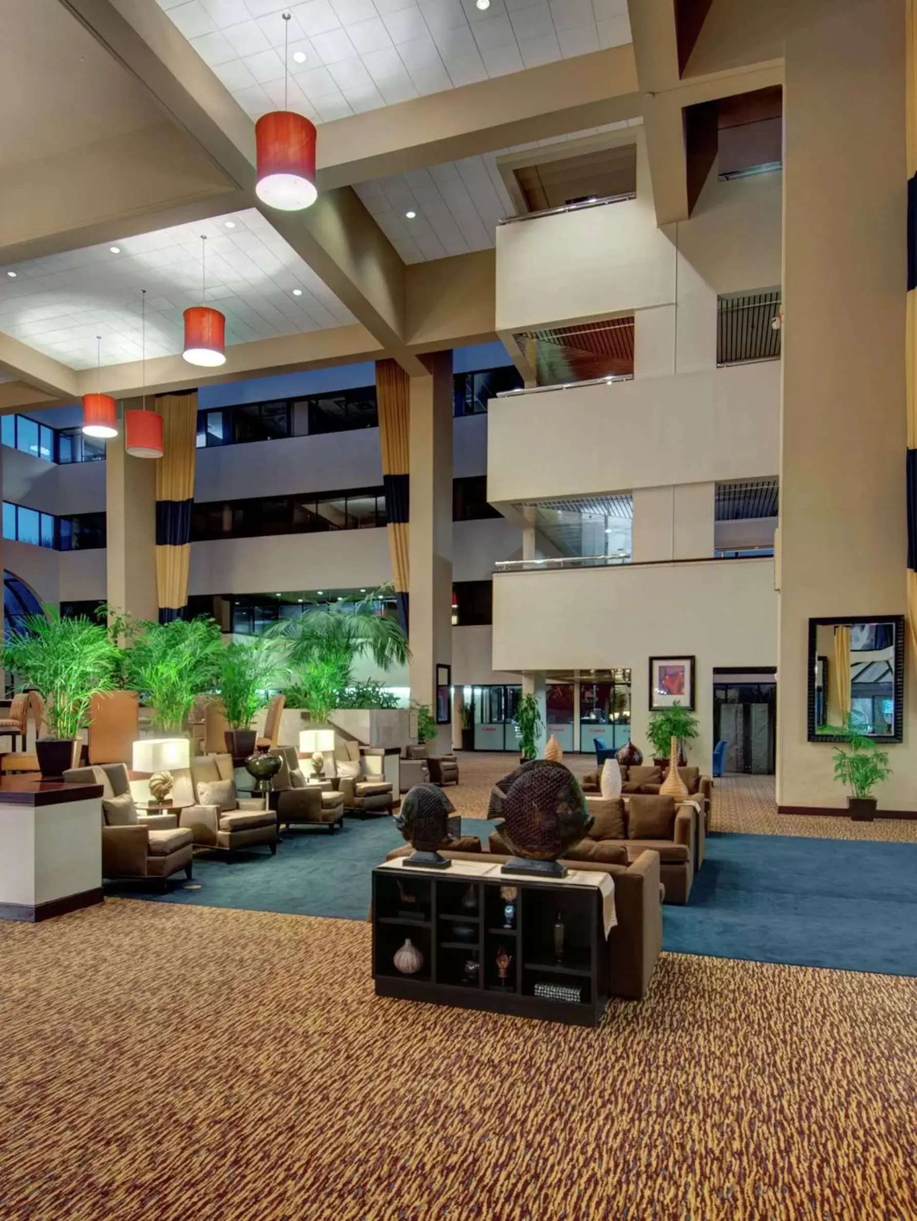 Lobby or reception in Embassy Suites by Hilton West Palm Beach Central