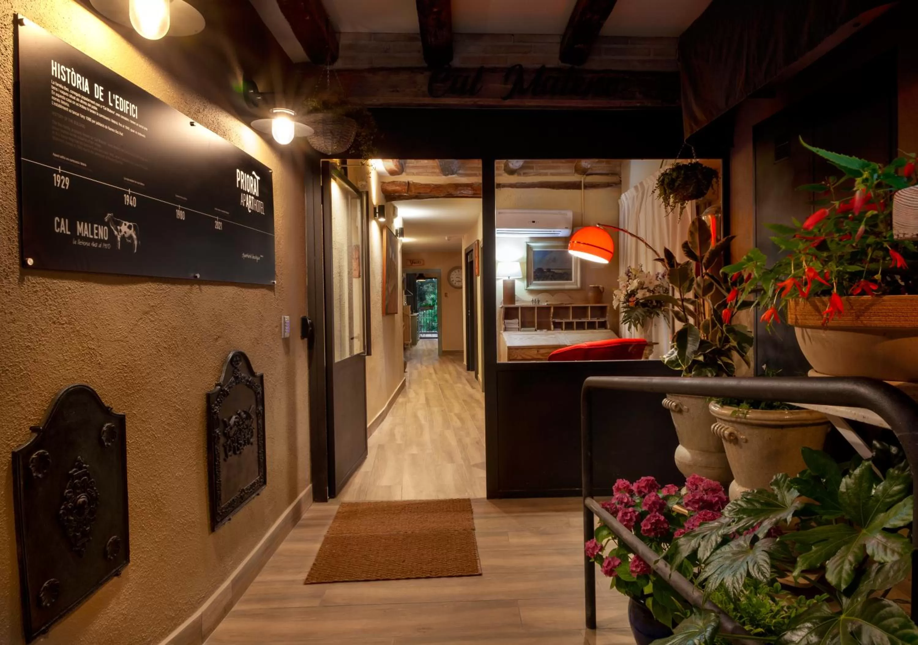 Lobby/Reception in Priorat Aparthotel