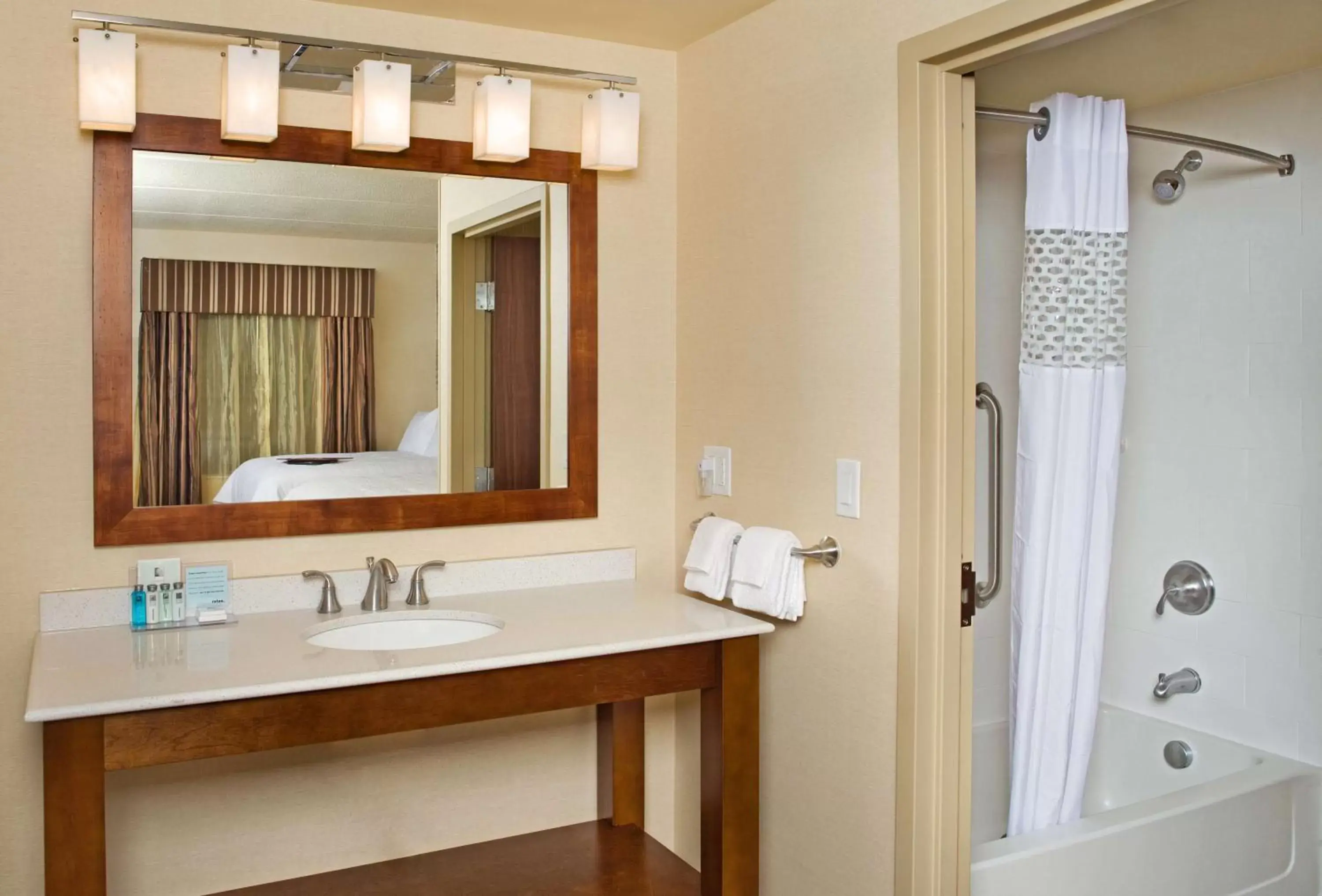 Bathroom in Hampton Inn & Suites Pittsburgh Waterfront West Homestead