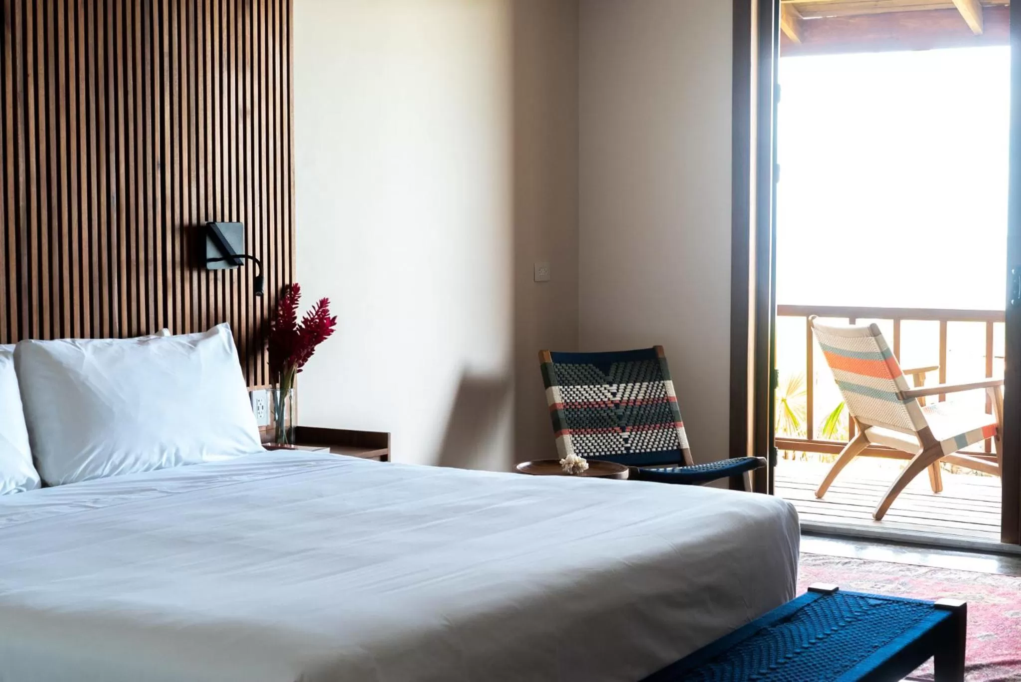 Bed in La Coralina Island House