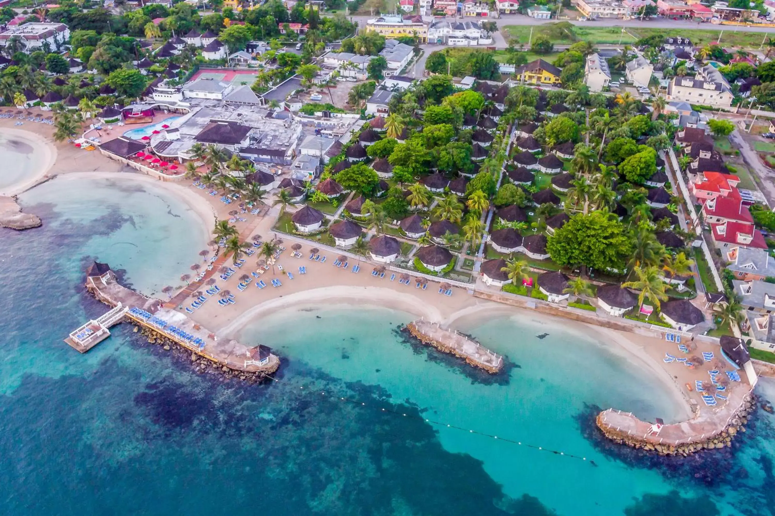 Bird's eye view, Bird's-eye View in Royal Decameron Club Caribbean Resort - ALL INCLUSIVE