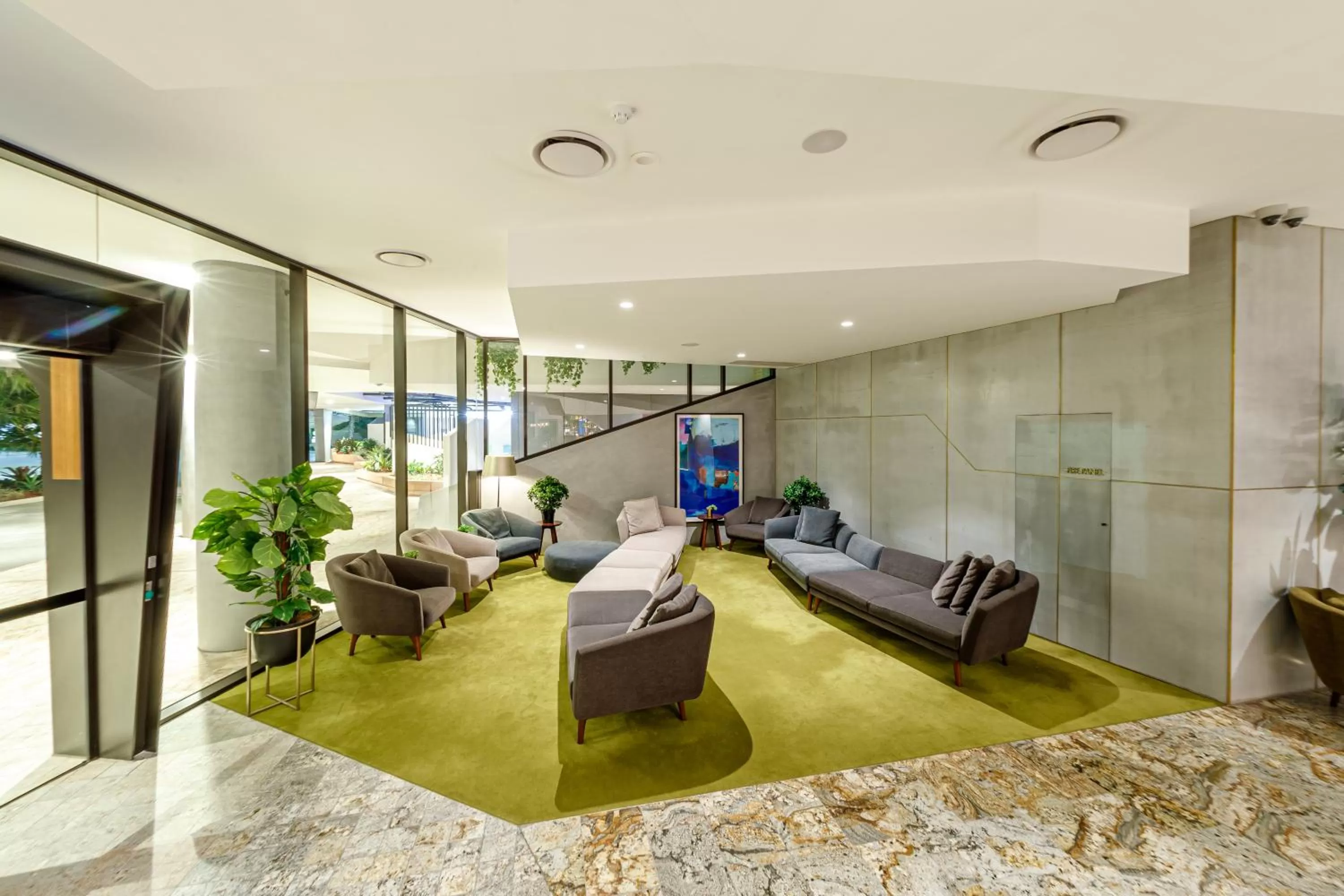 Lobby or reception in Eatons Hill Hotel