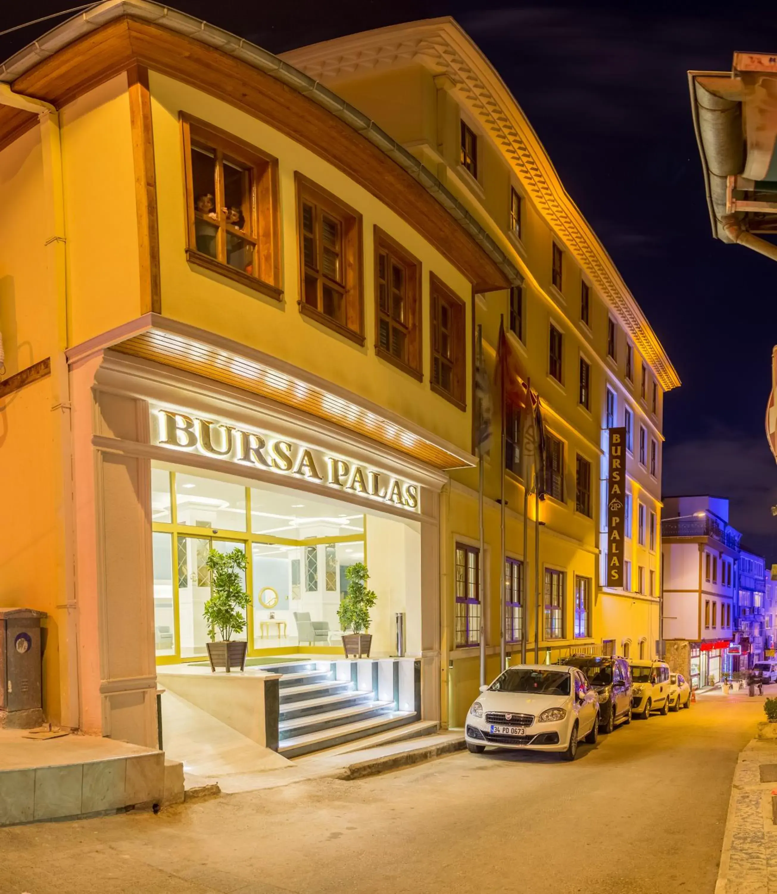 Facade/entrance, Property Building in Bursa Palas Hotel