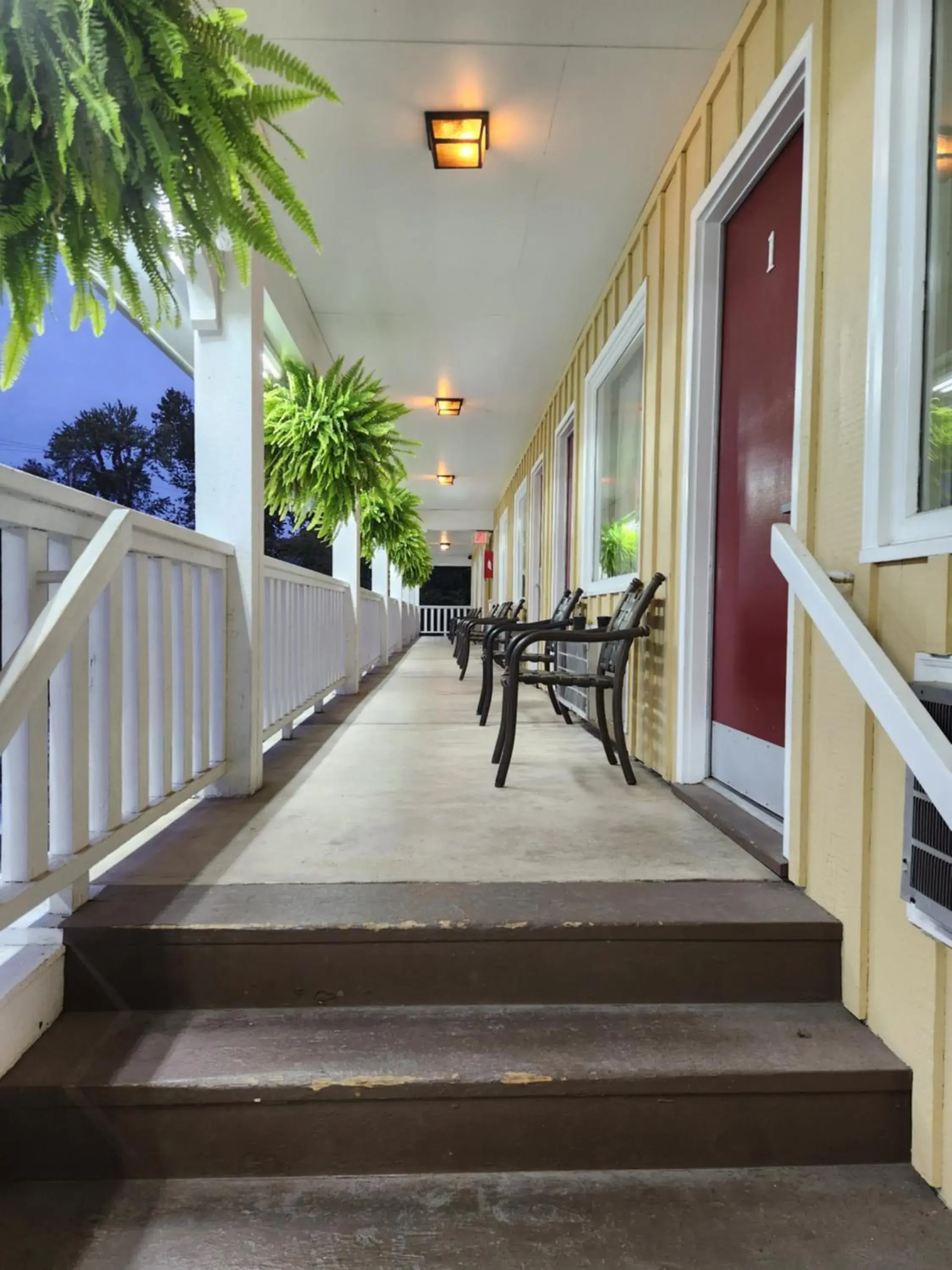 Patio in Homestead Motel