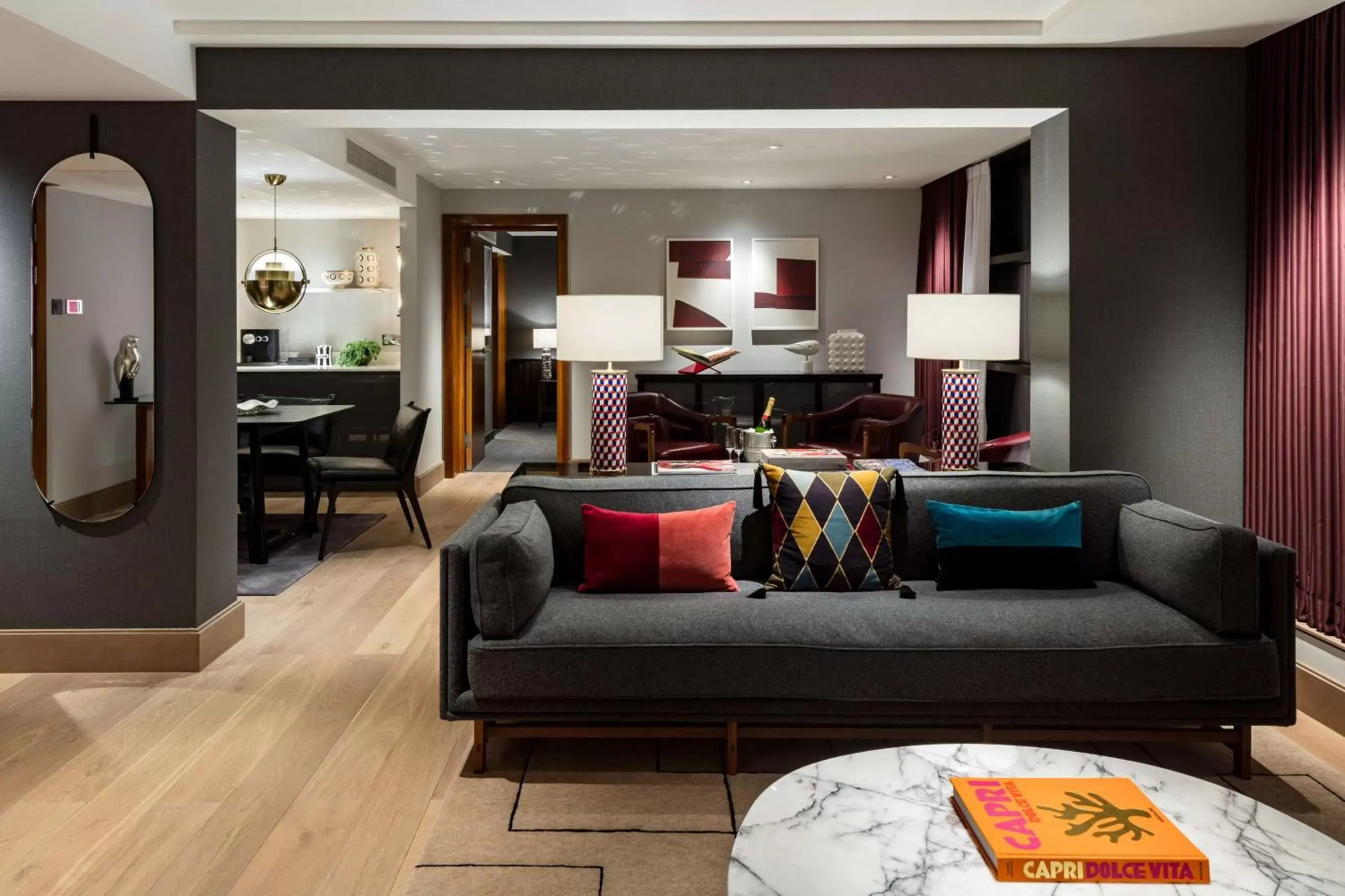 Photo of the whole room, Seating Area in The Edwardian Manchester, A Radisson Collection Hotel