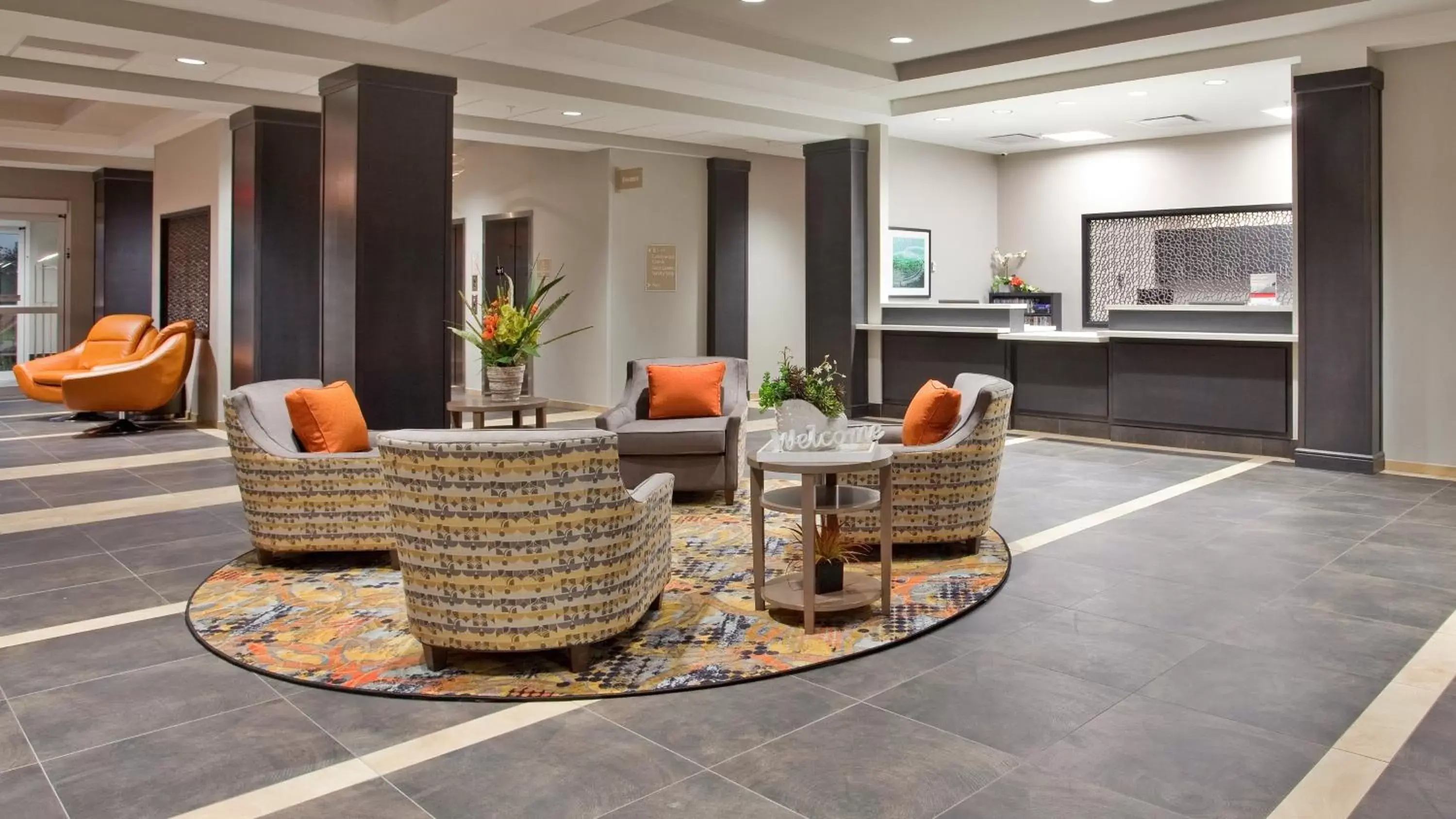 Property building, Lobby/Reception in Candlewood Suites Grand Island, an IHG Hotel