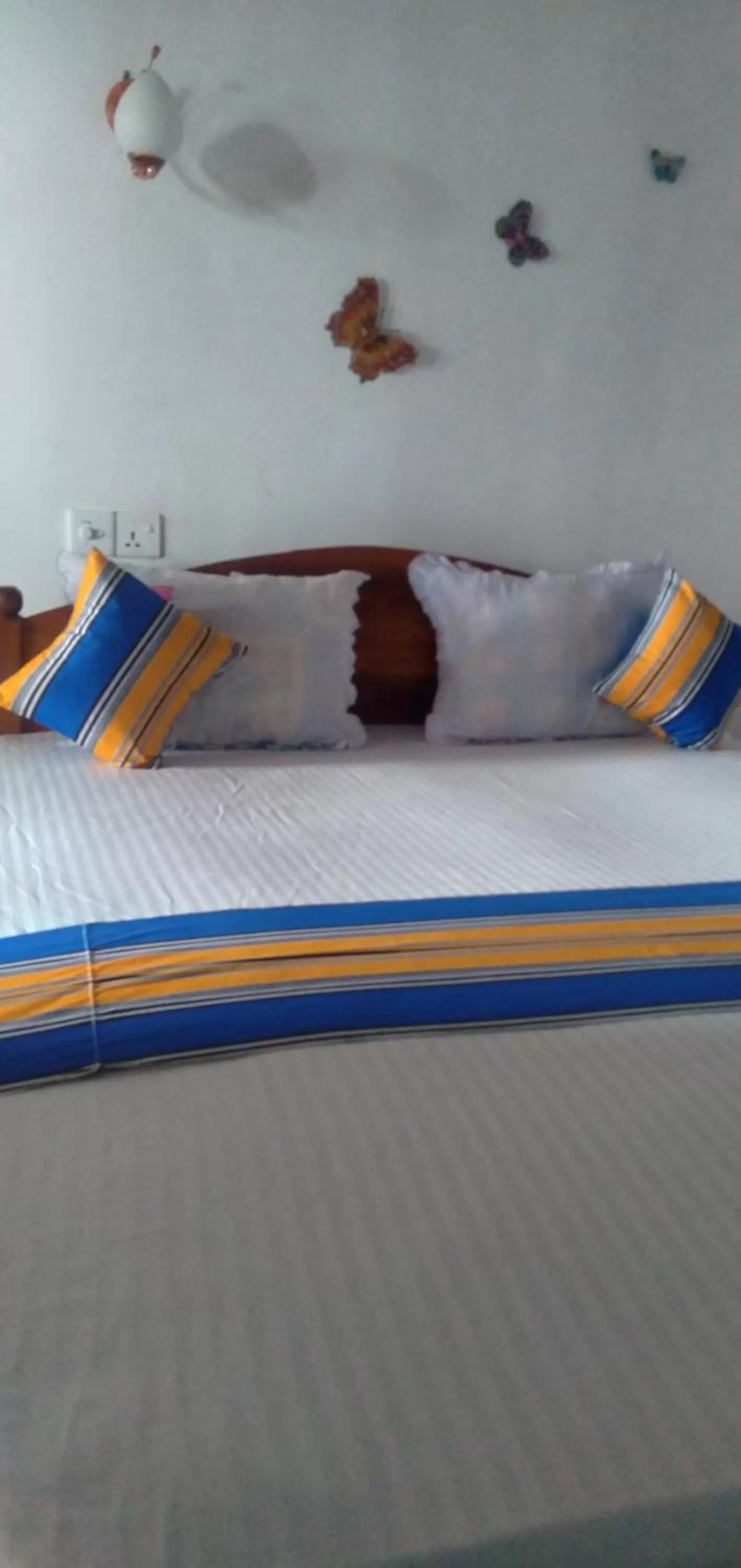 Bed in Malithis lodge