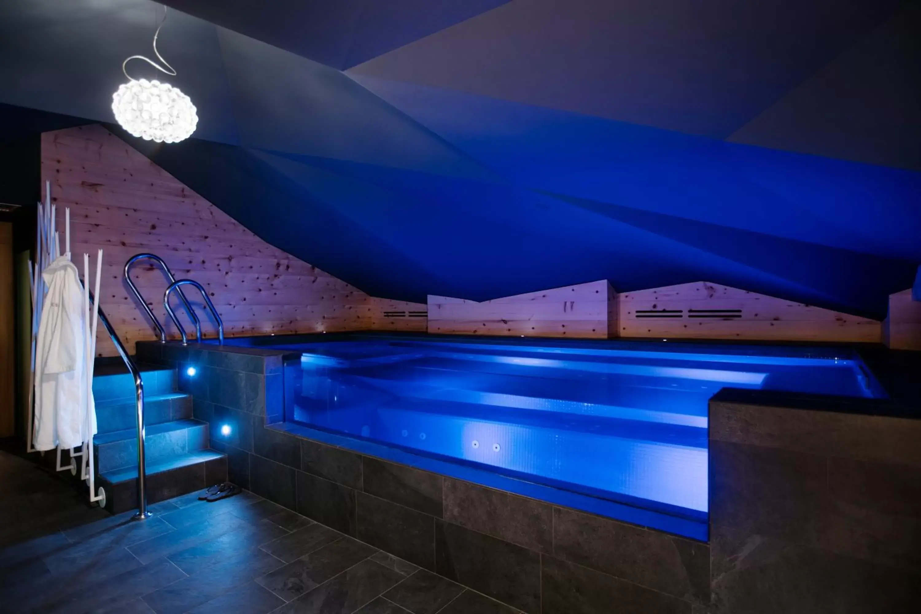 Hot Tub, Swimming Pool in Hotel Tremoggia