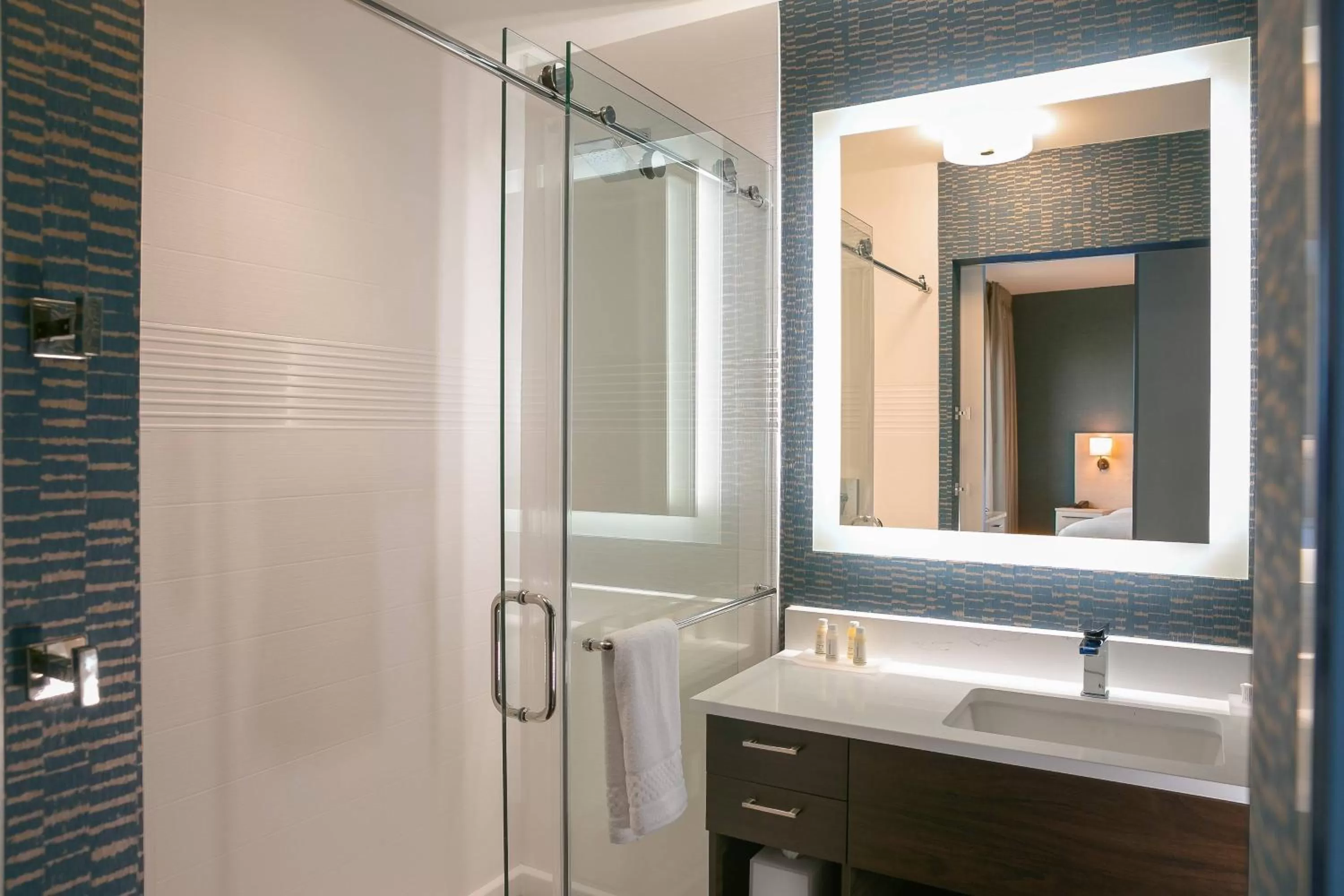 Bathroom in TownePlace Suites Nashville Downtown/Capitol District