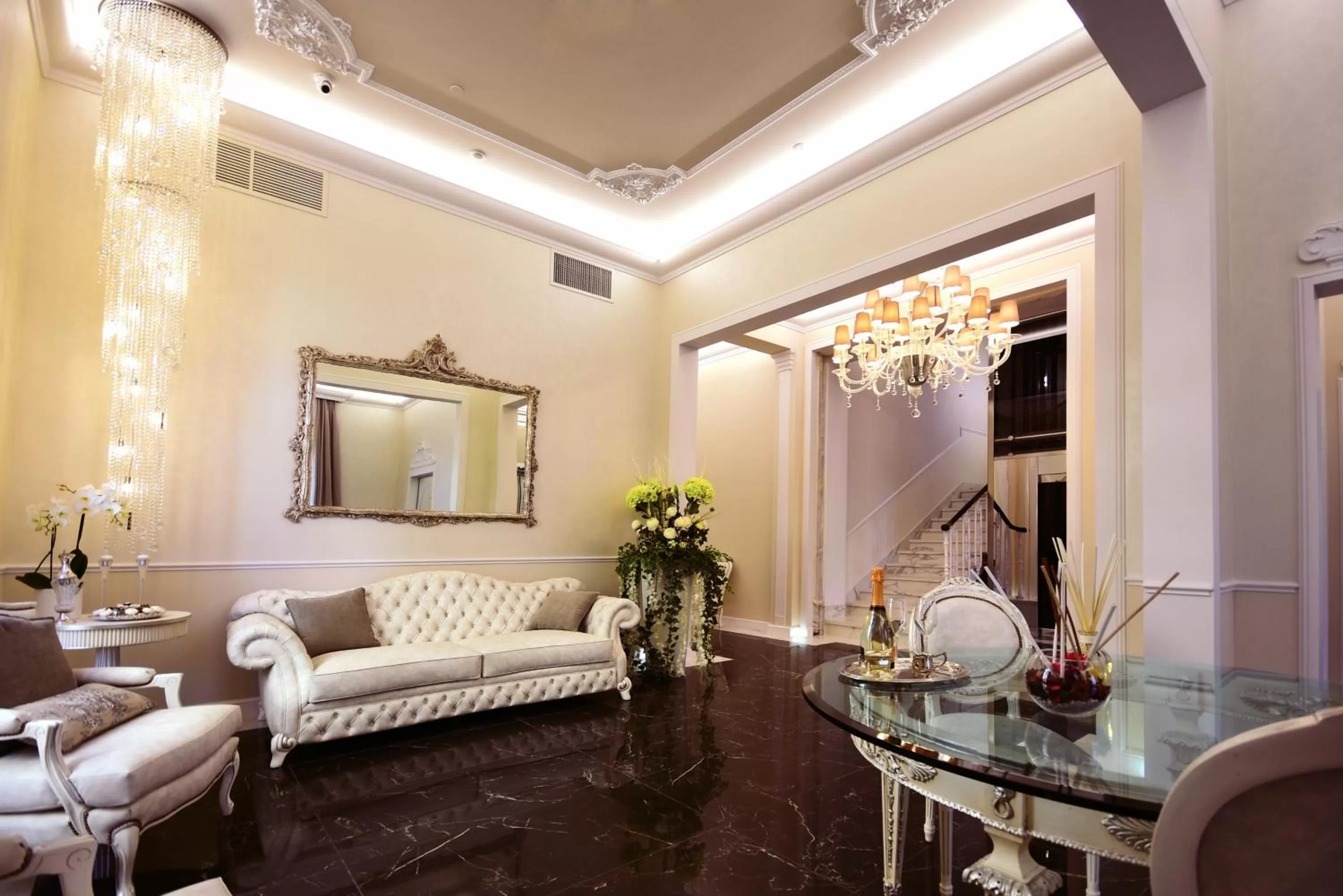 Living room in The Moon Boutique Hotel & Spa