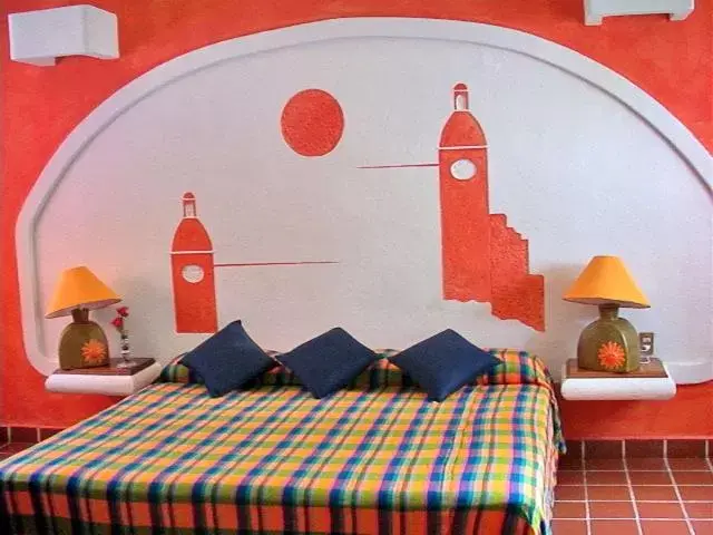 Bed in Canadian Resort Vallarta