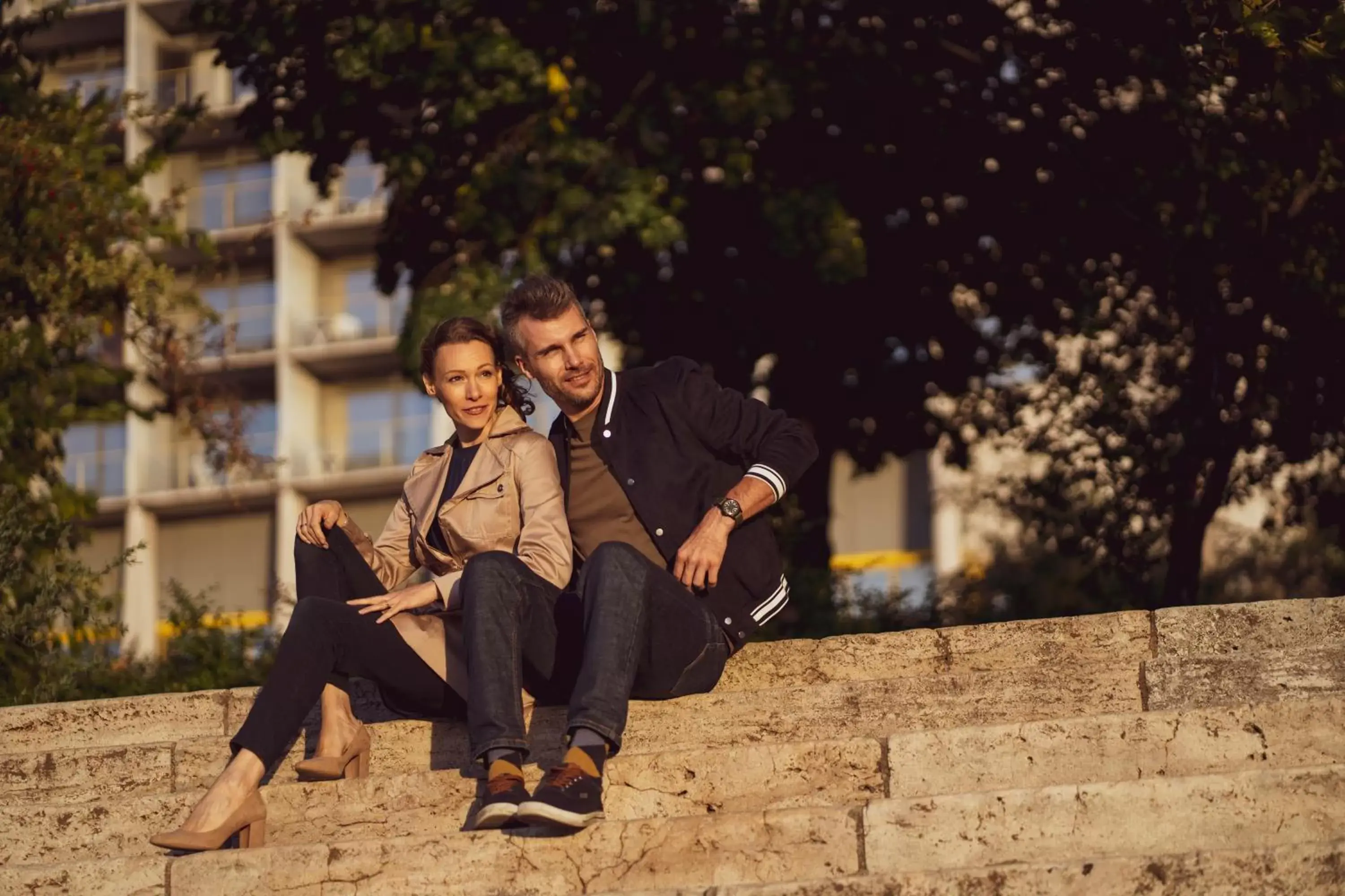 Property building in Danubius Hotel Helia Property building in Danubius Hotel Helia