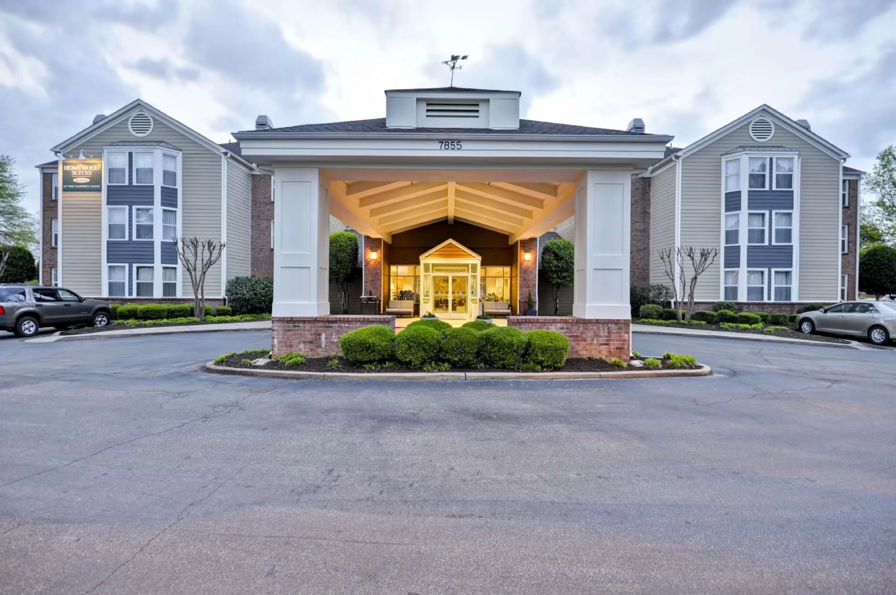 Property building in Homewood Suites Memphis Germantown