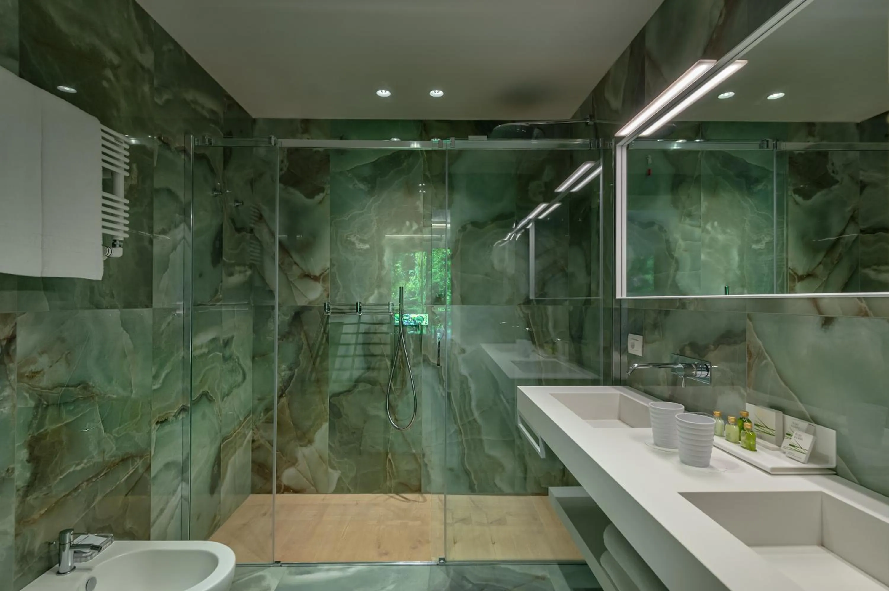 Bathroom in Olivi Hotel & Natural Spa
