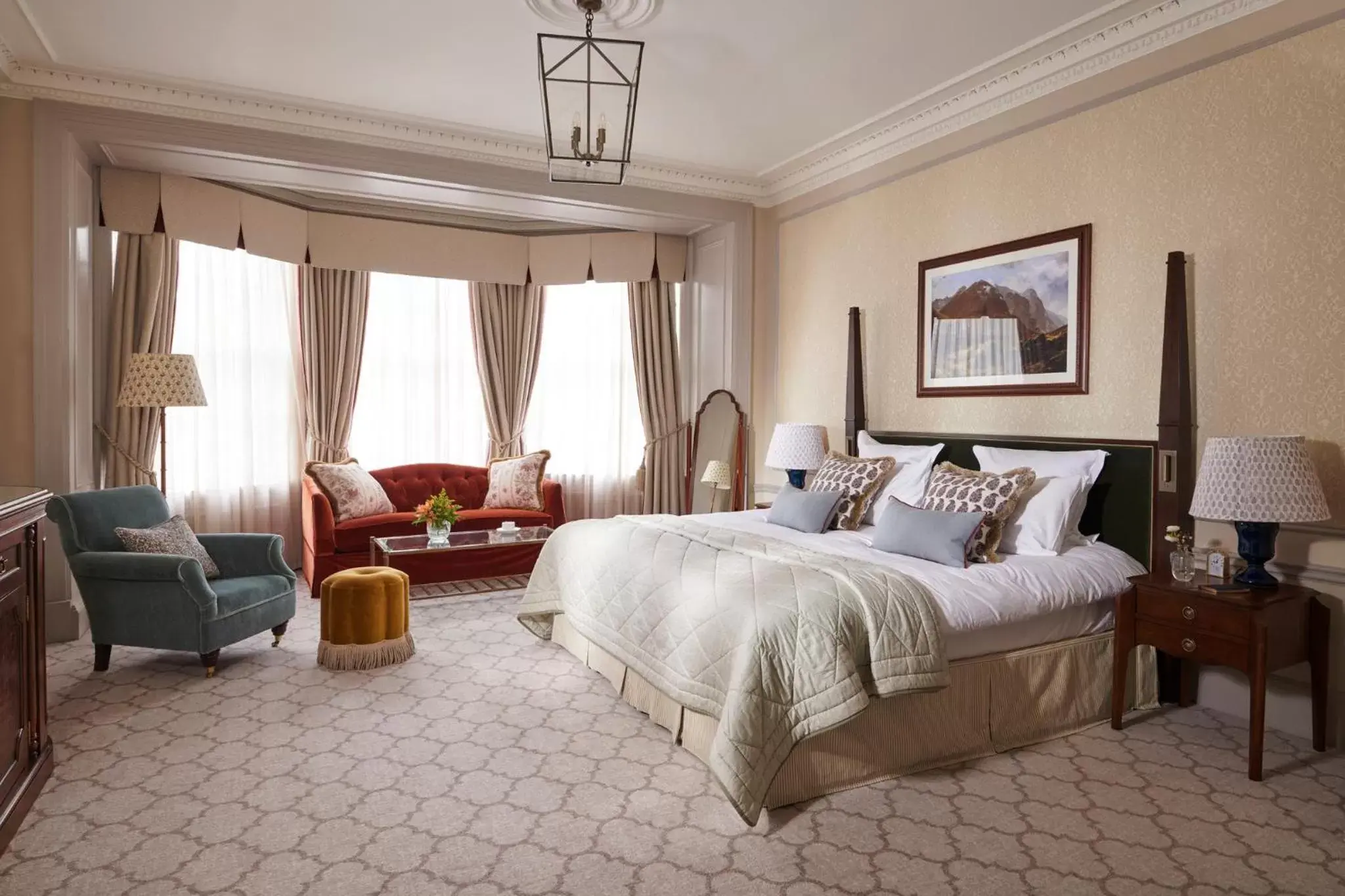 Bedroom in The Gleneagles Hotel