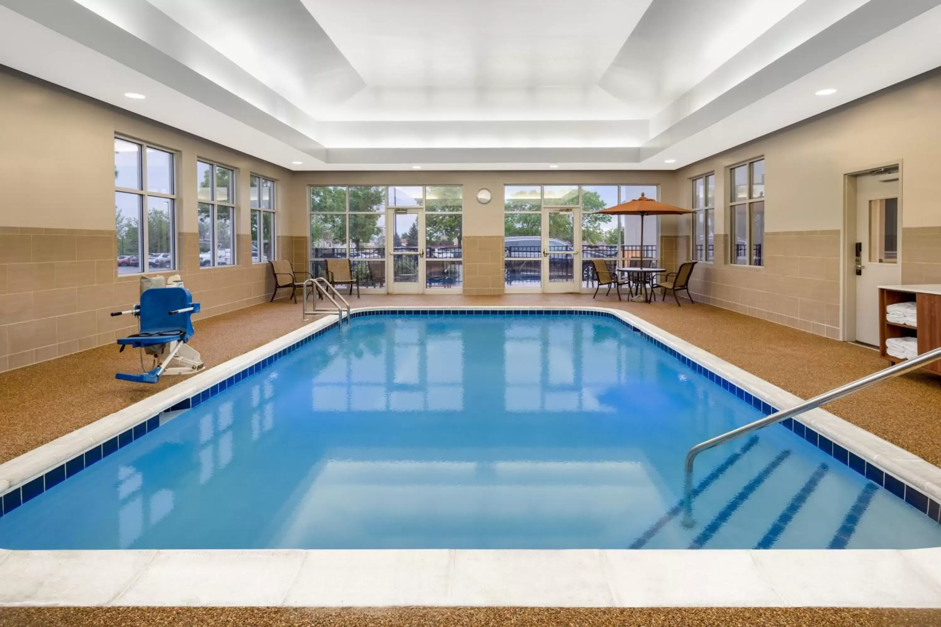 Swimming Pool in Holiday Inn Express & Suites Colorado Springs-Airport, an IHG Hotel